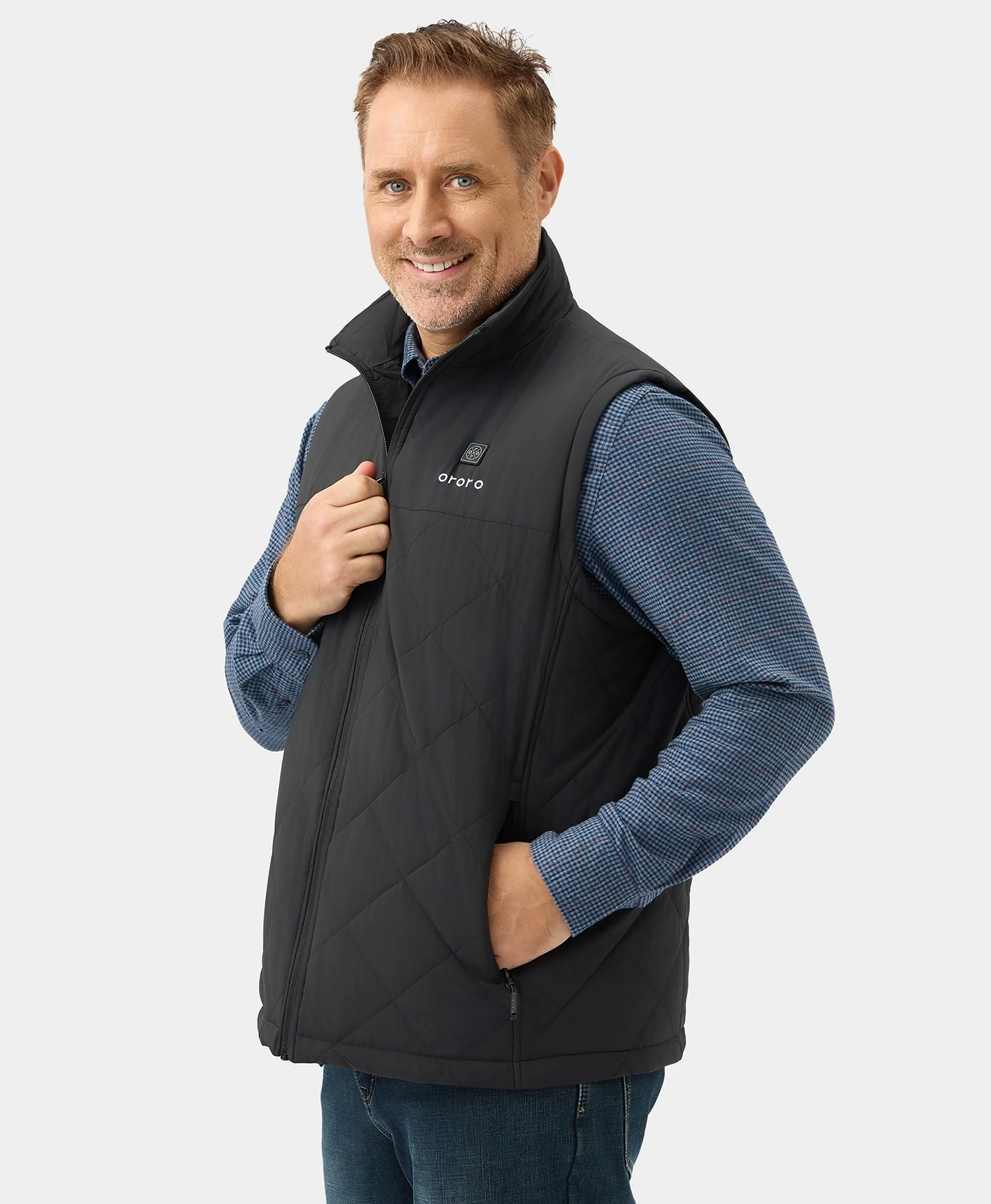 Men's Heated Quilted Vest (Apparel Only) - Image 6