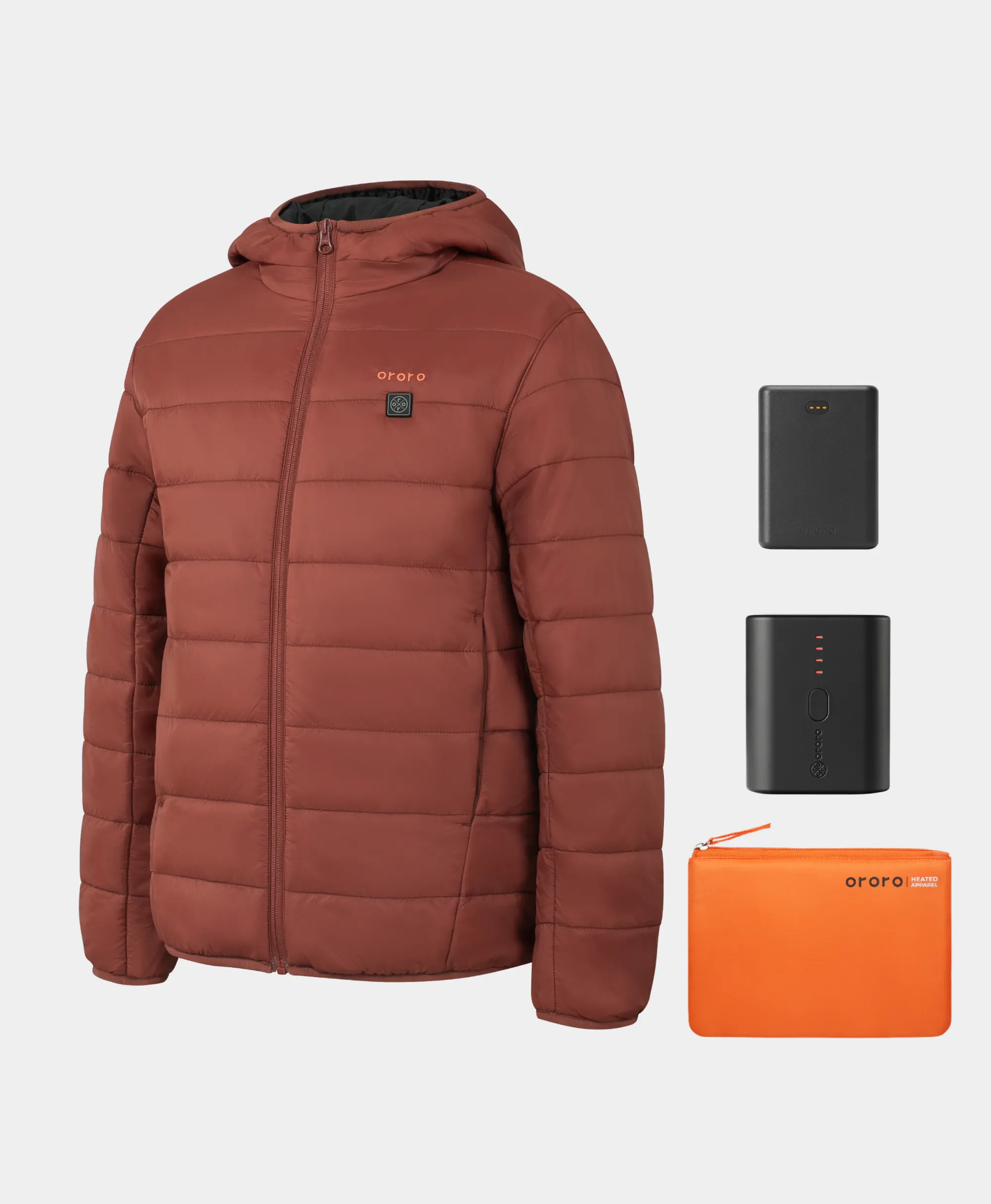 Kids' 4-Zone Heated Lightweight Puffer Jacket - Image 3