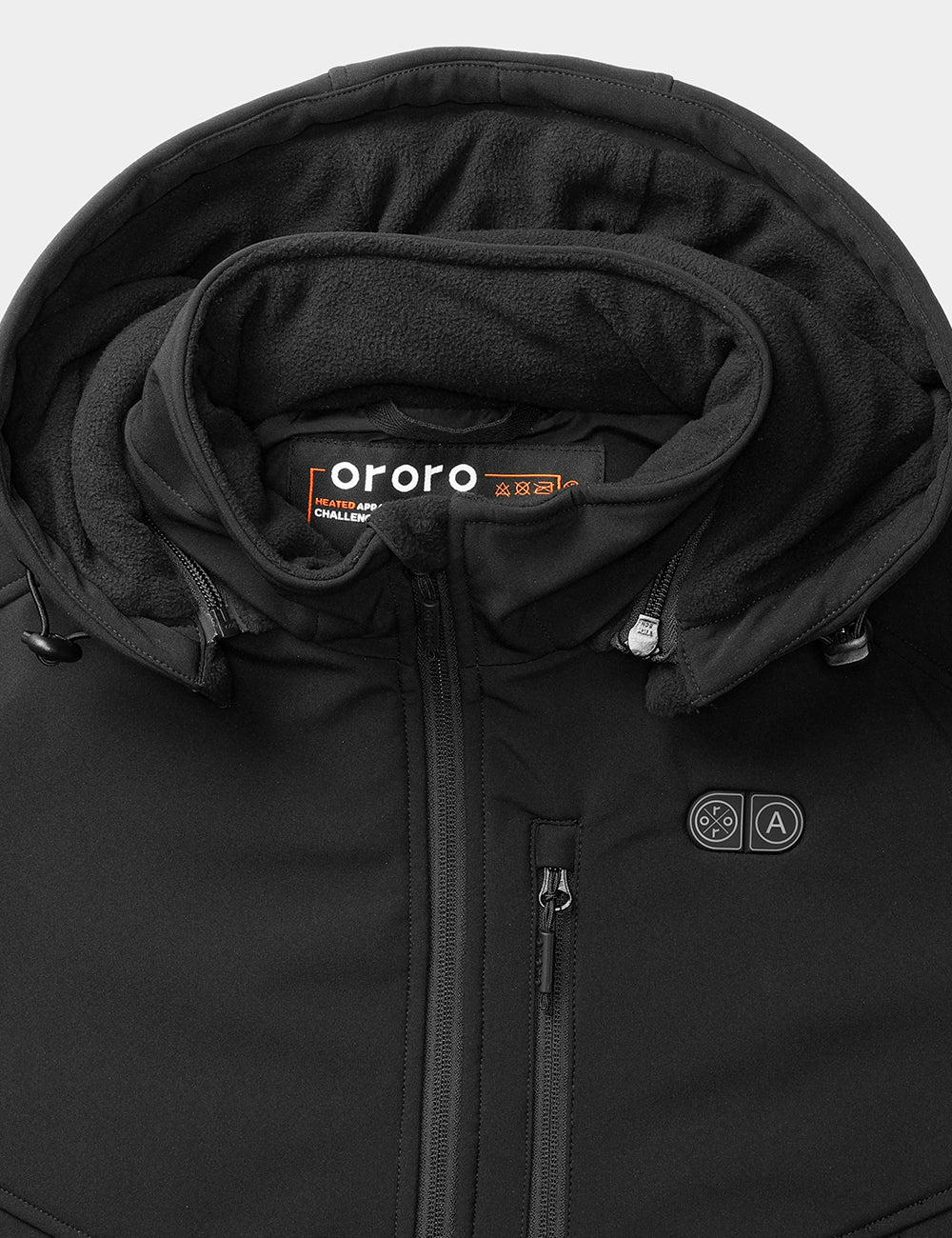 Men's Heated Dual Control Jacket with 5 Heating Zones (Chest Heating) - Image 10
