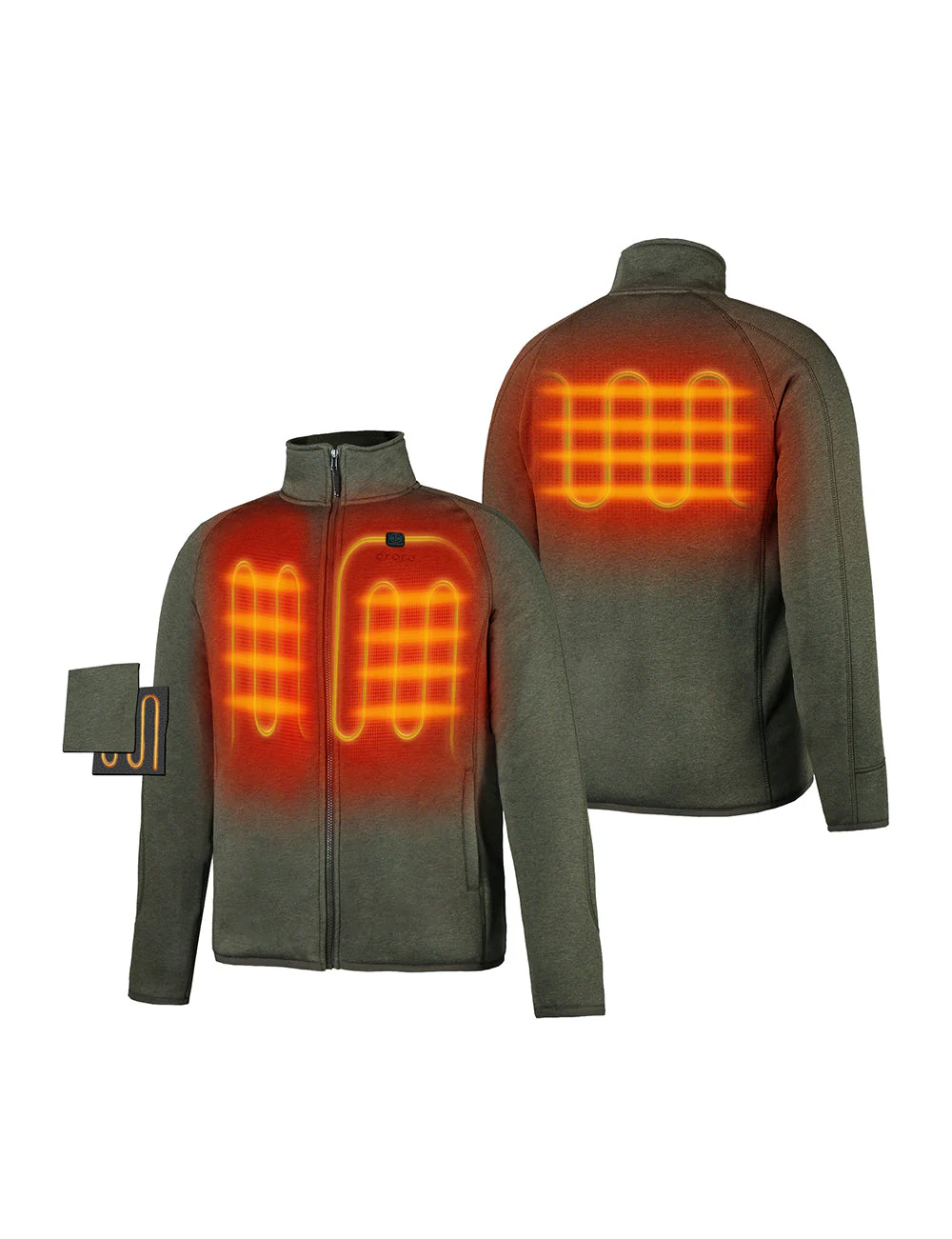 Men's Heated Full-Zip Fleece Jacket (Apparel Only) - Image 19
