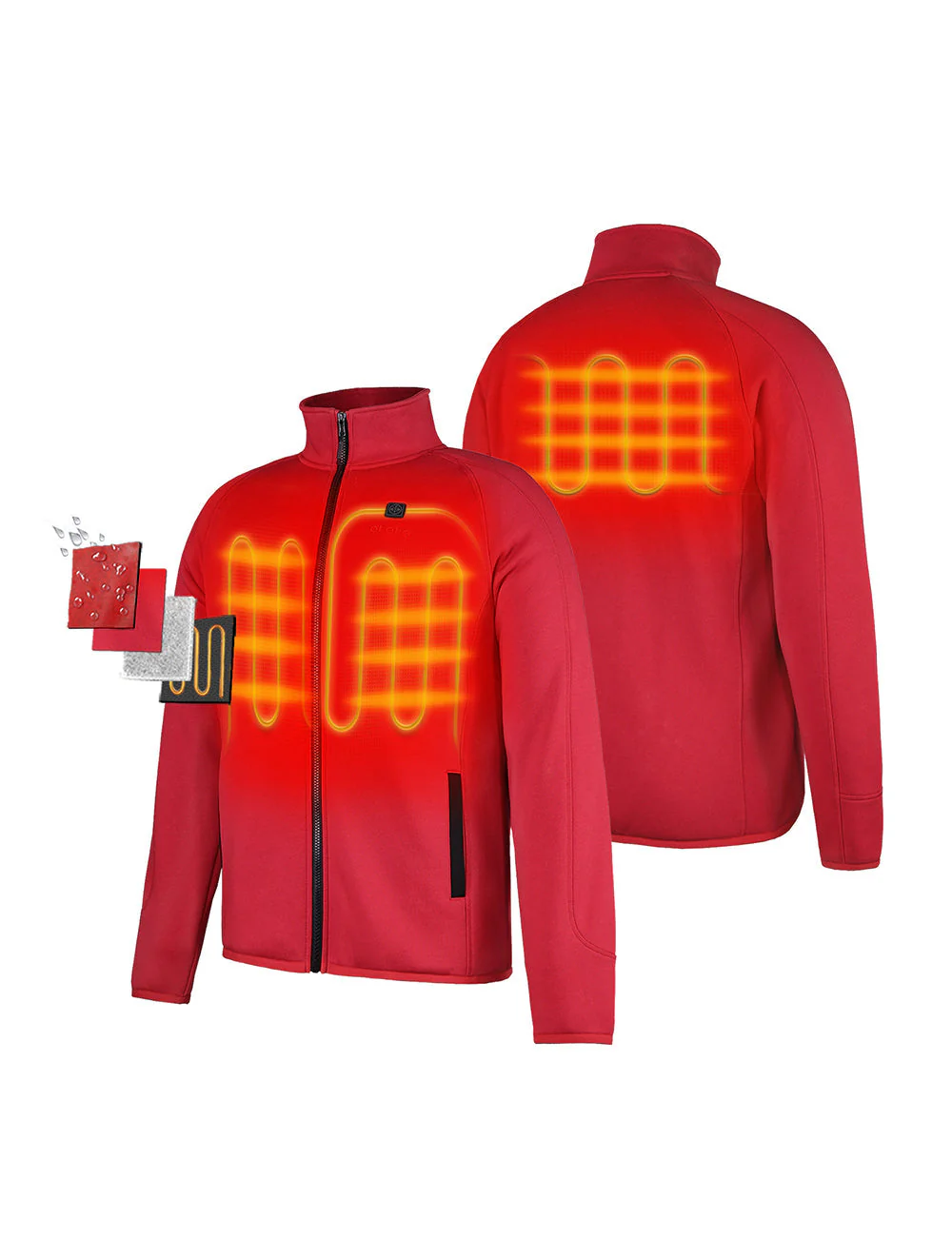 Men's Heated Full-Zip Fleece Jacket (Apparel Only) - Image 27
