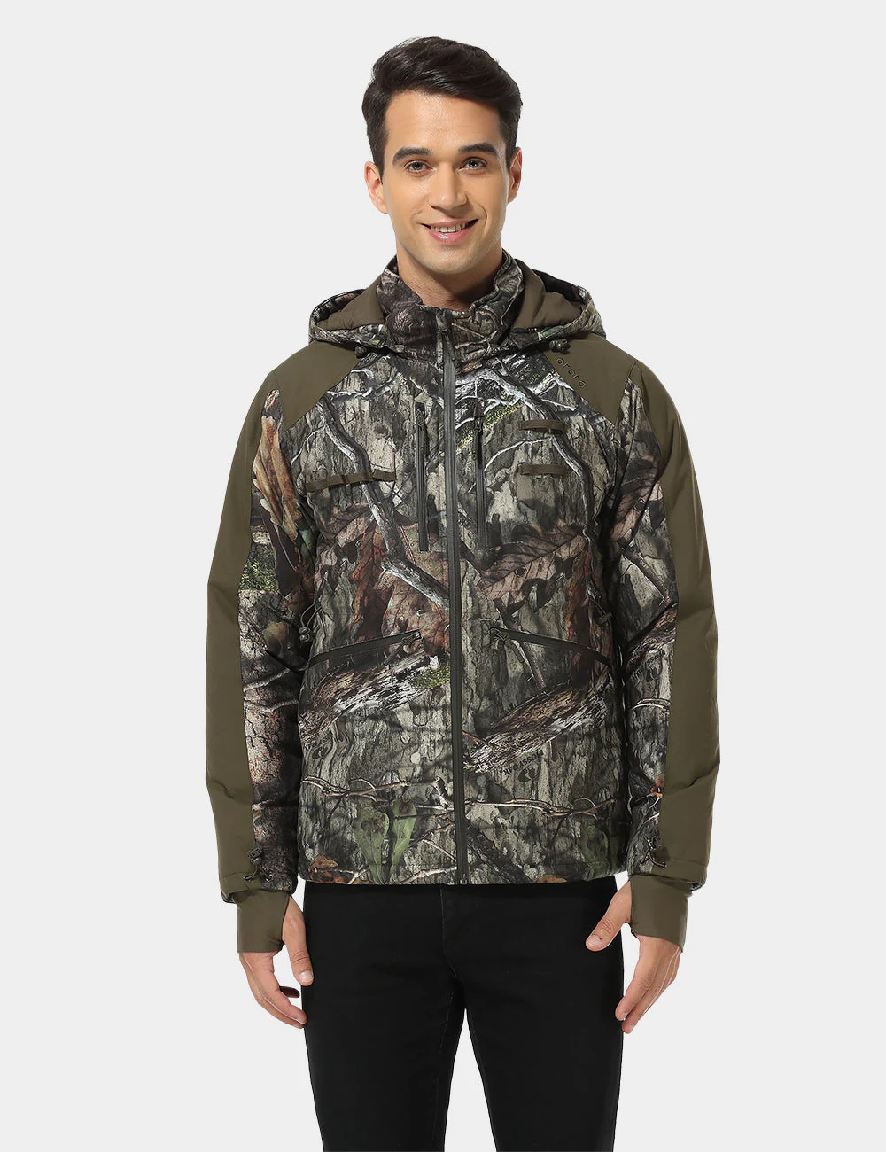 Men's Heated Hunting Jacket - Camouflage, Mossy Oak® Country DNA (Apparel Only) (Final Sale)