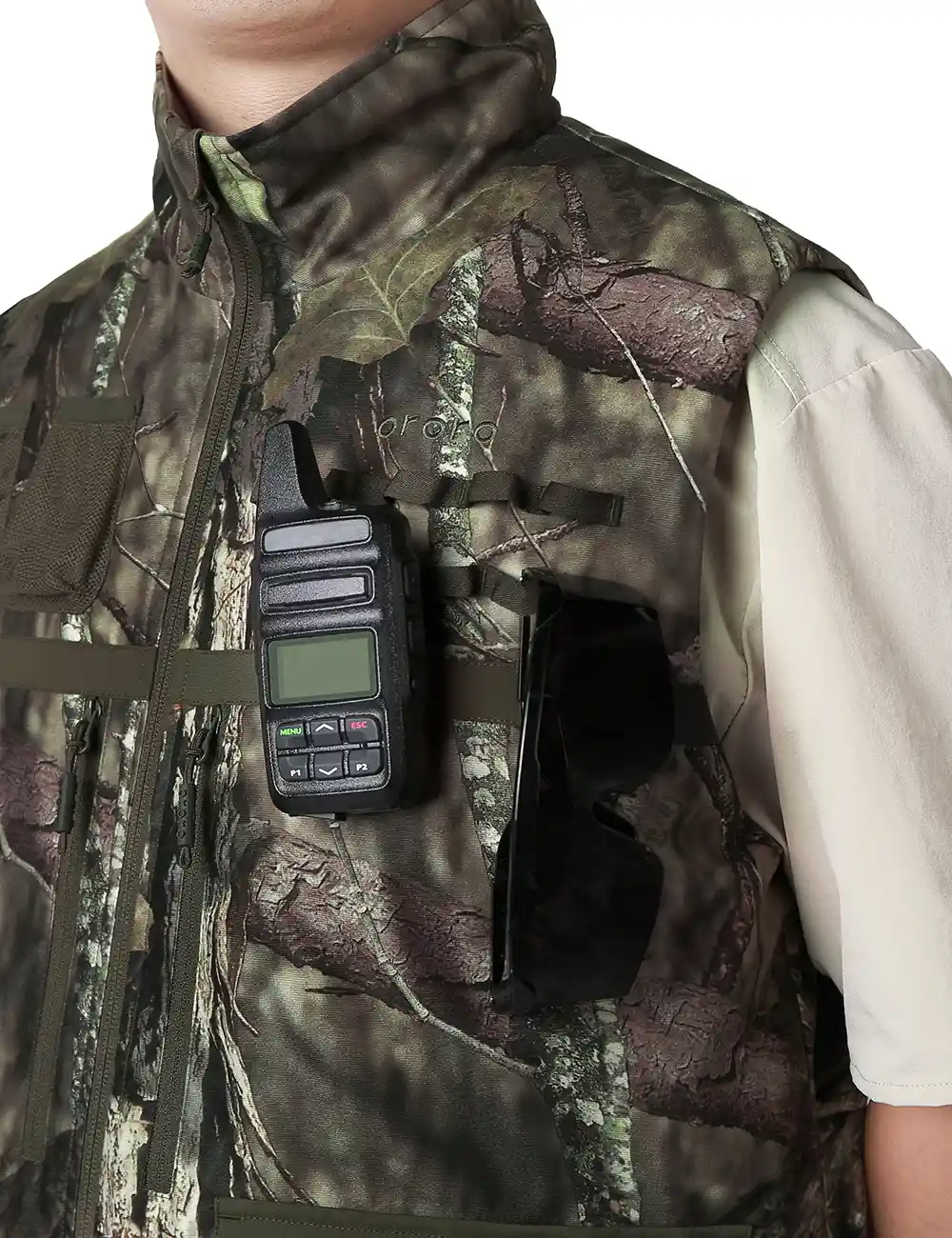 Men's Heated Hunting Vest - Camouflage, Mossy OakĀ® Country DNA (Apparel Only) (Final Sale) - Image 12