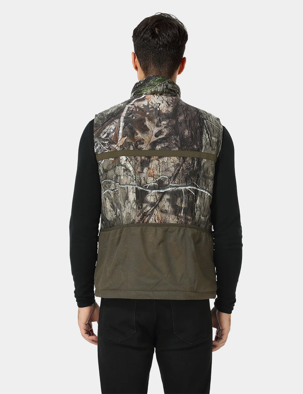 Men's Heated Hunting Vest - Camouflage, Mossy OakĀ® Country DNA (Apparel Only) (Final Sale) - Image 4