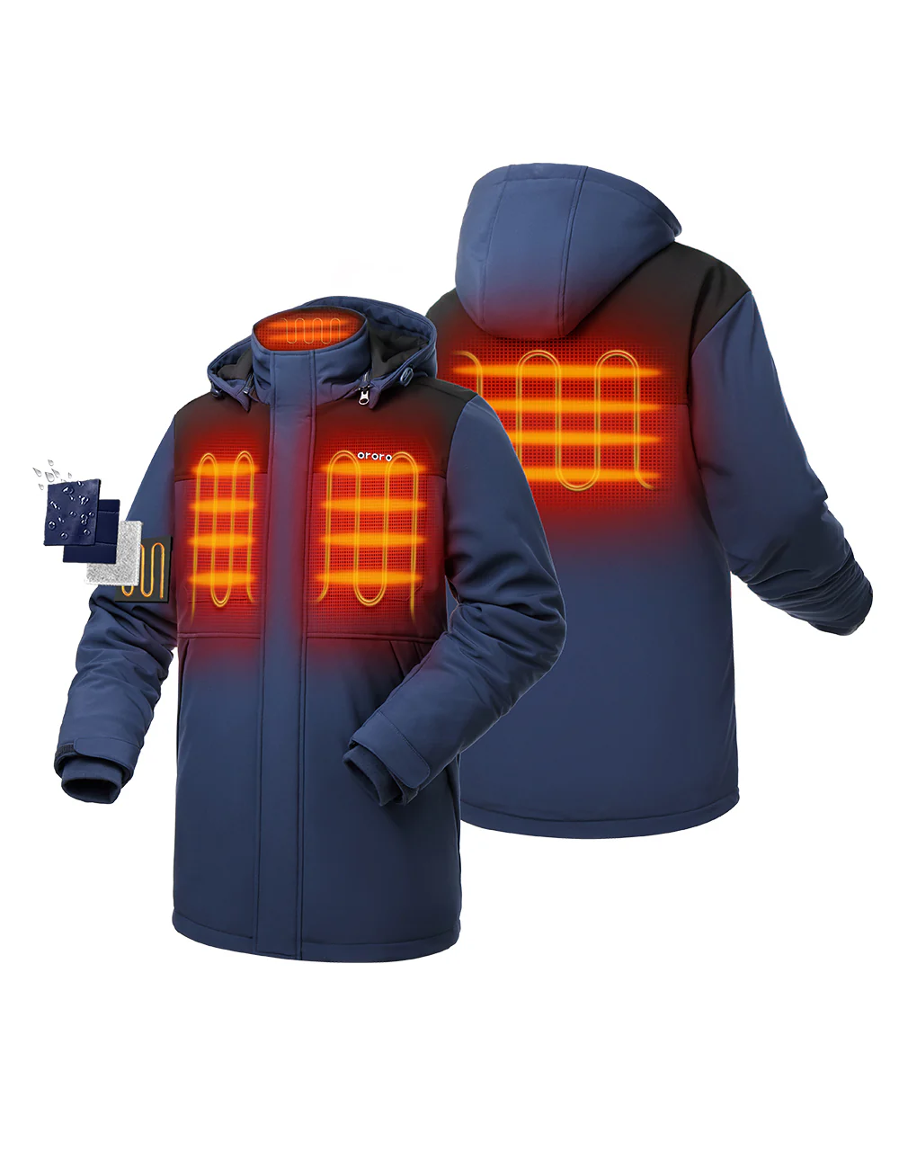 Men's Heated ThermoliteĀ® Parka (4 Heating Zones) (Final Sale) - Image 2