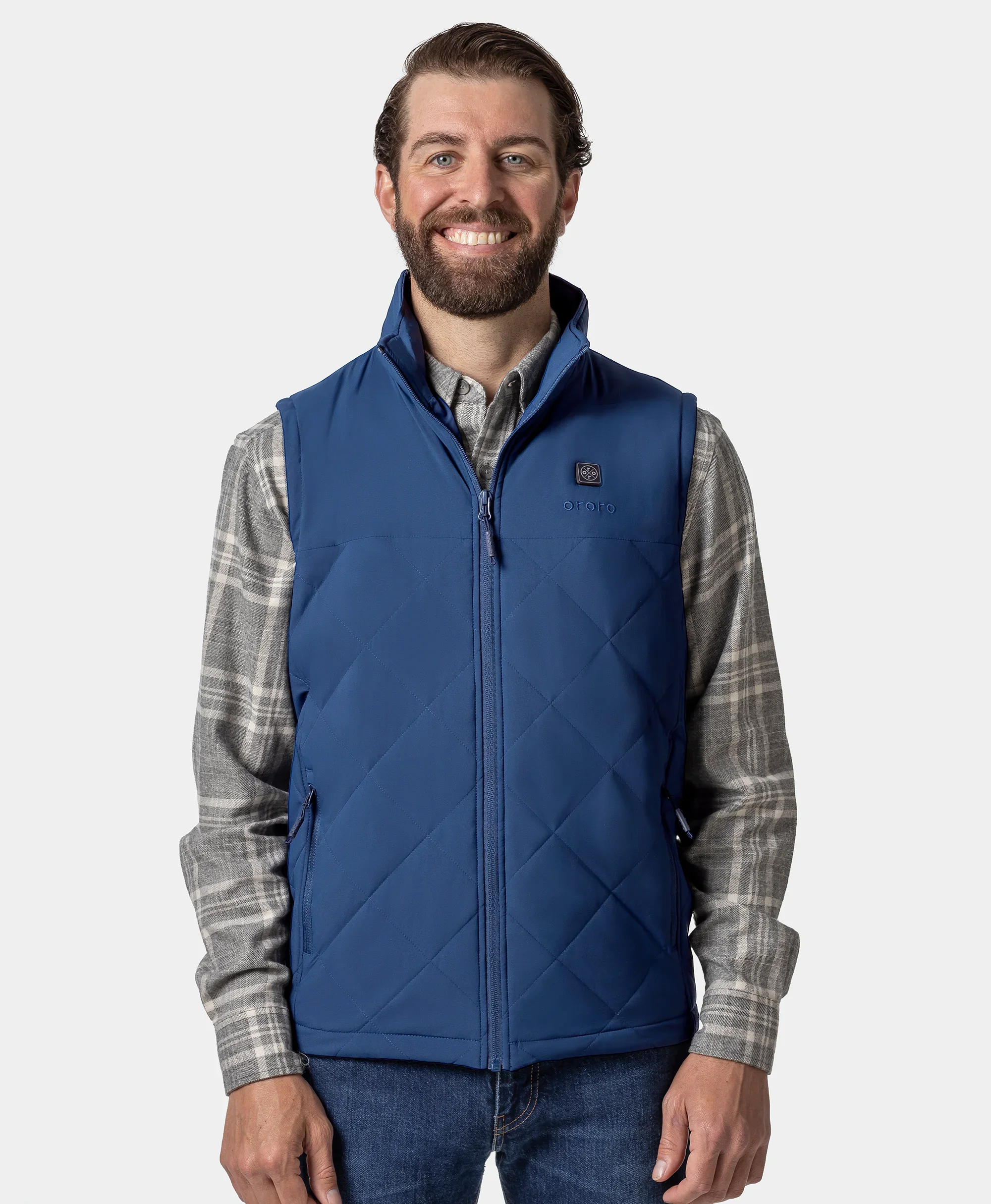 Men's Heated Quilted Vest - New Colors - Image 14