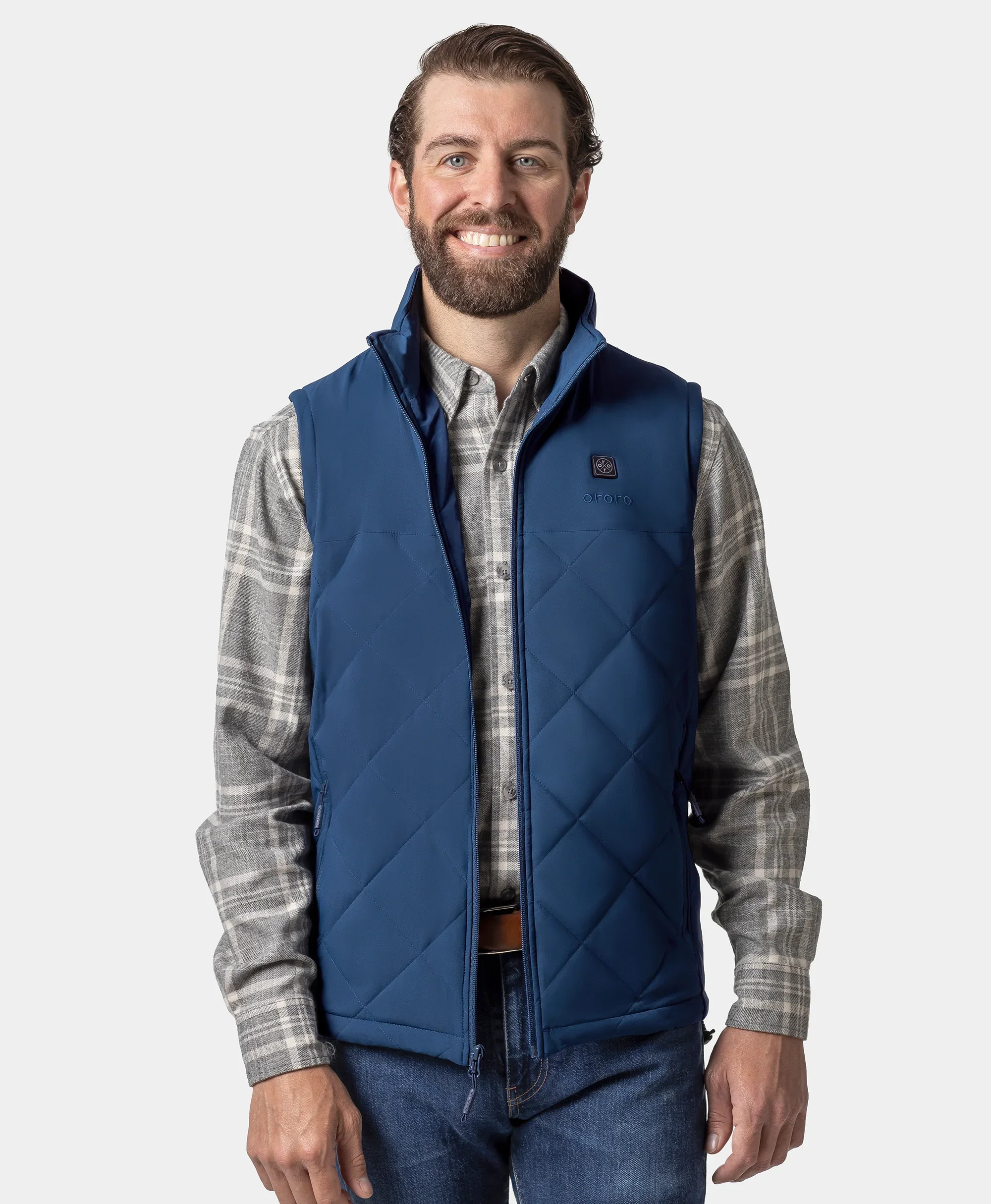 Men's Heated Quilted Vest - New Colors - Image 17