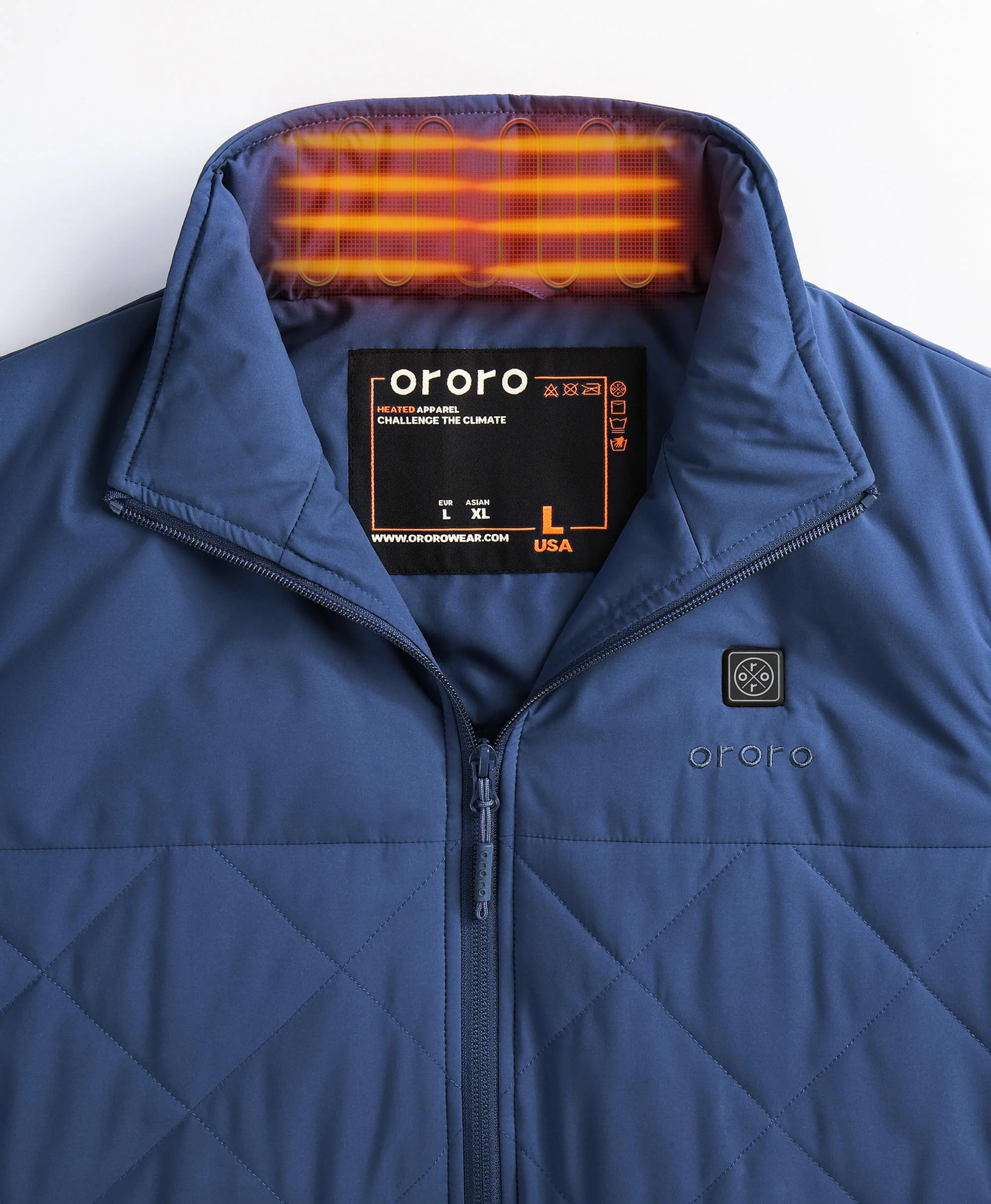 Men's Heated Quilted Vest - New Colors - Image 18