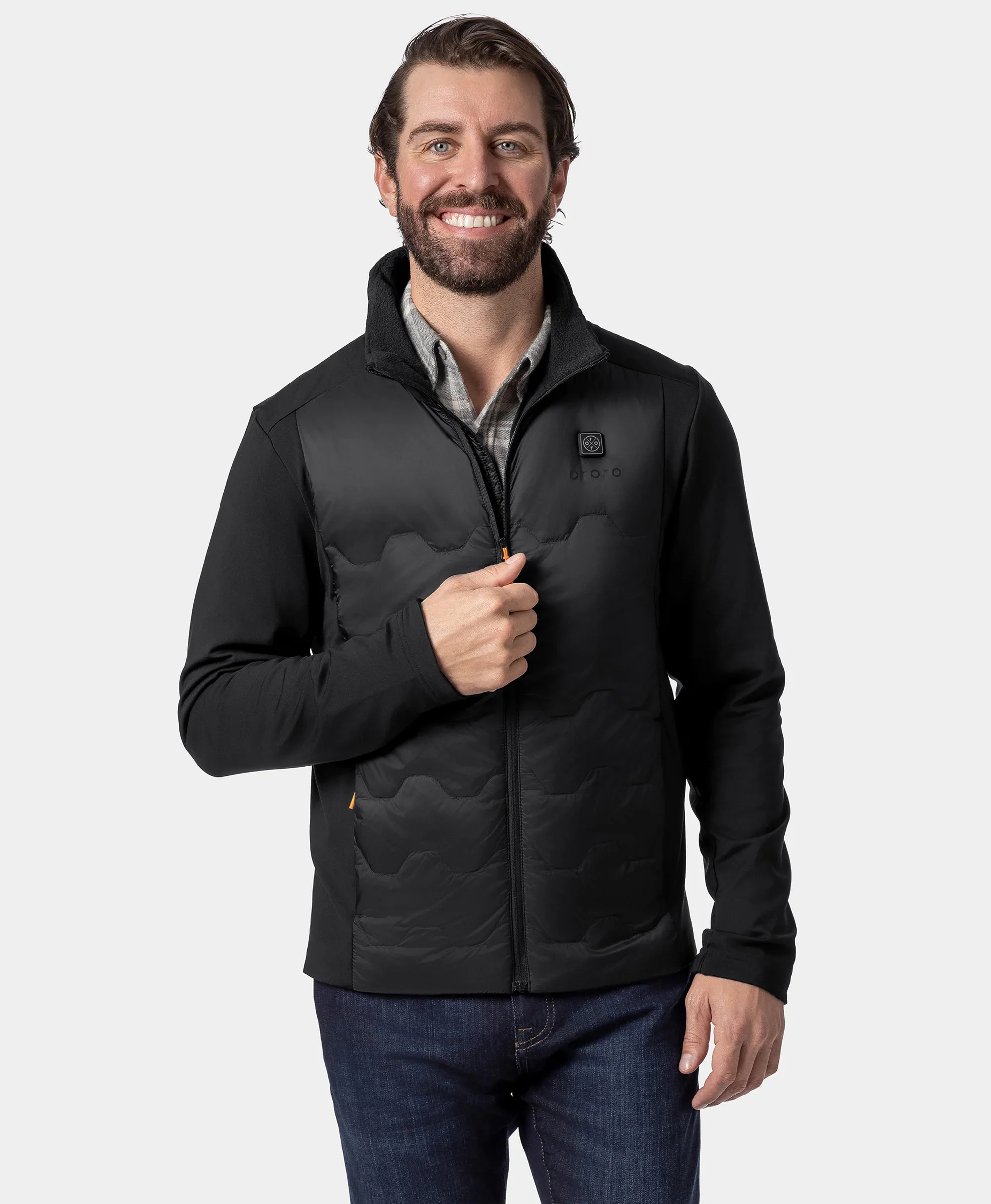 Verbier Men's 4-Zone Heated Down Jacket - Image 3