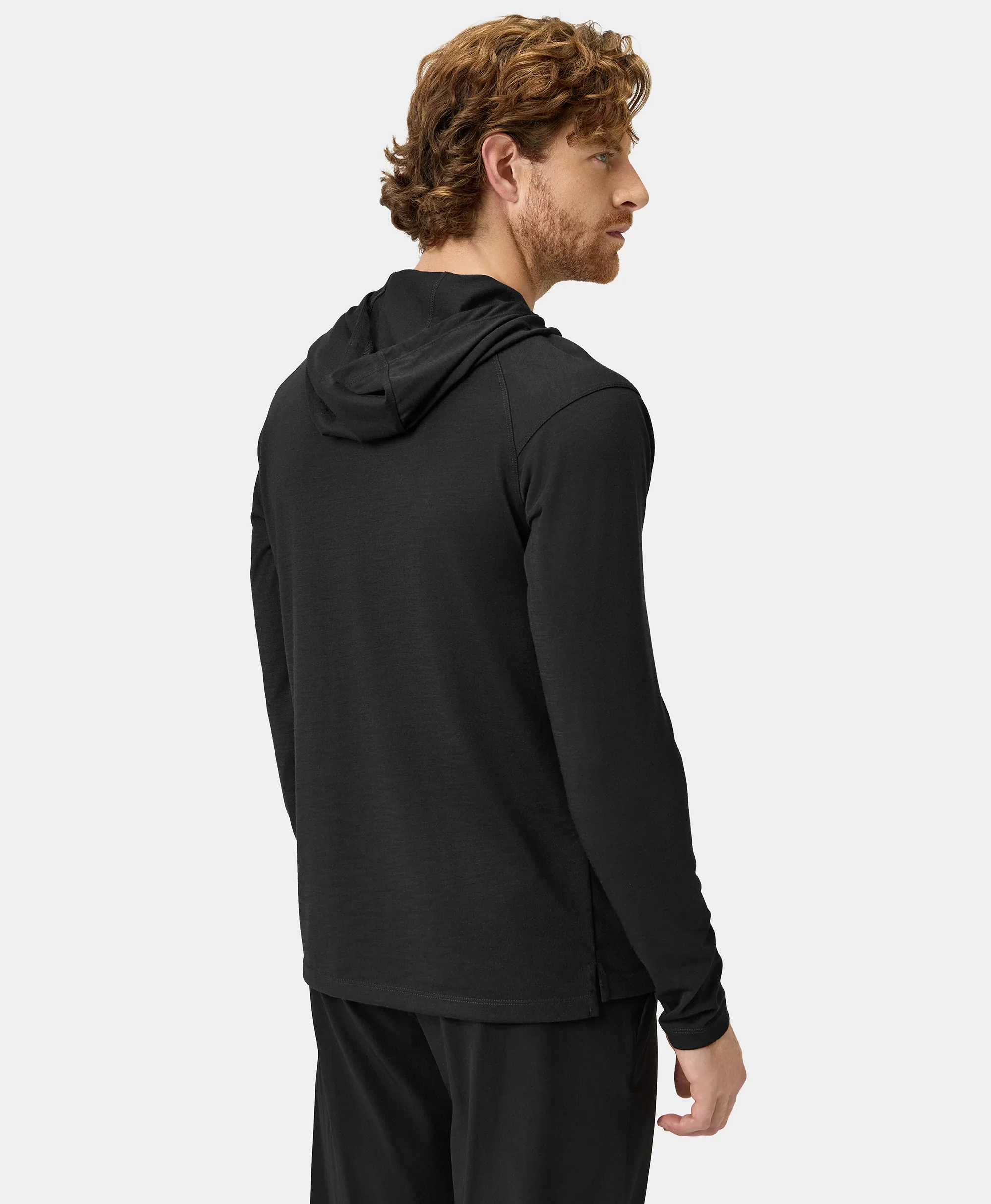 Aoraki Unisex Merino Wool Blend Baselayer - Black - Image 3