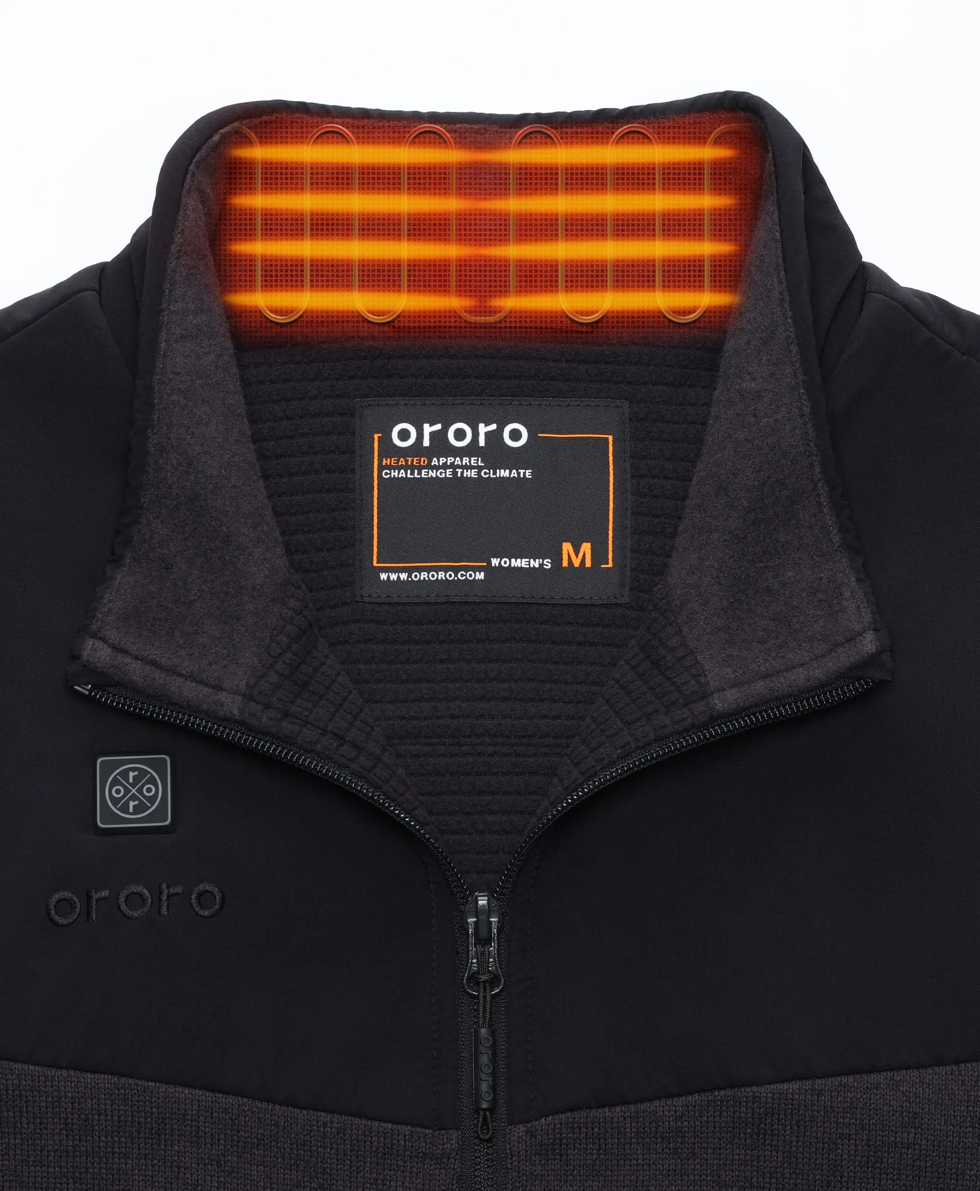 (Open-box) Augusta Women's Heated Sweater Fleece Vest (Battery Set Not Included) - Image 18