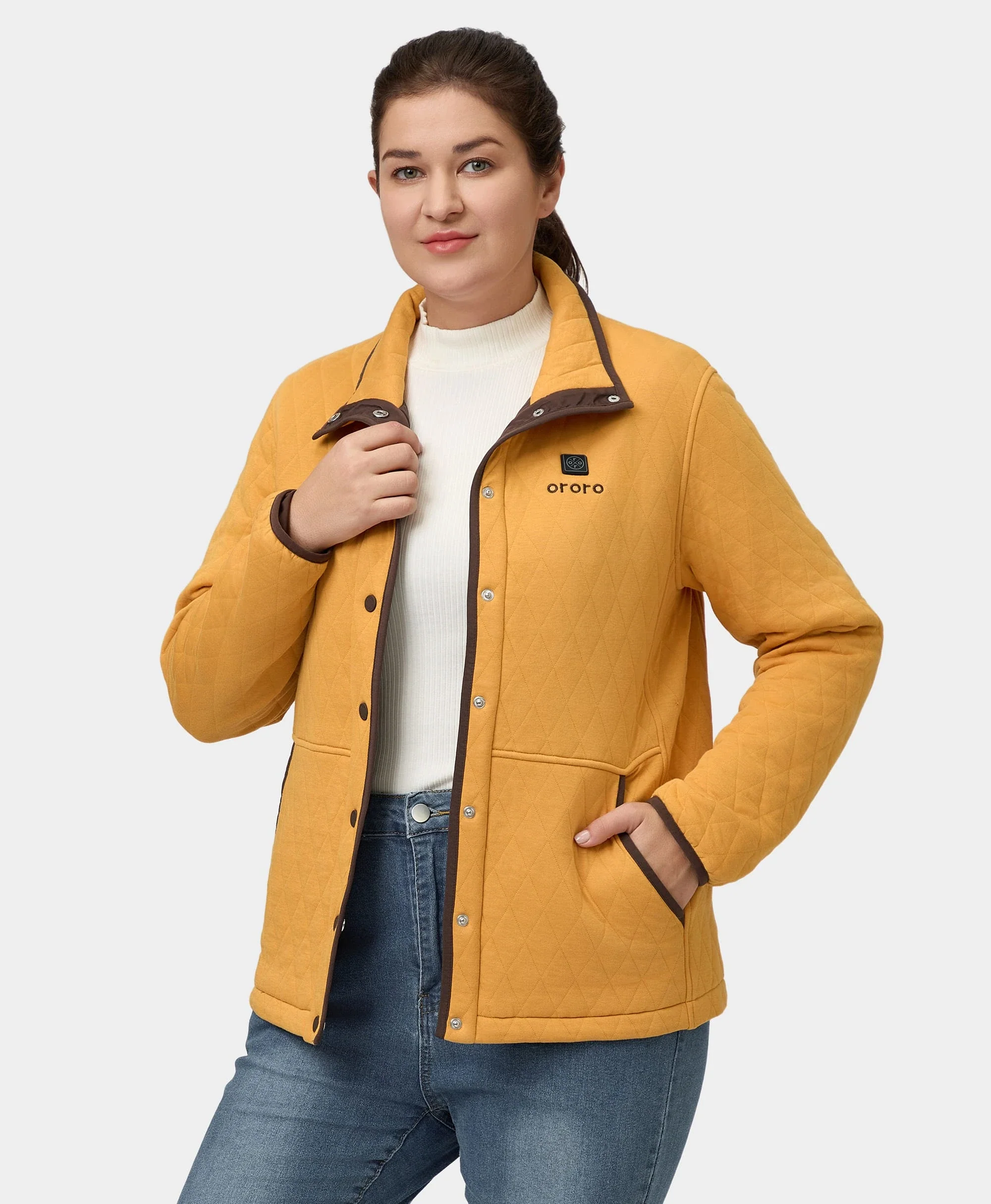 (Open-box) Chalet Women's Heated Quilted Jacket(Battery Set Not Included) - Image 27
