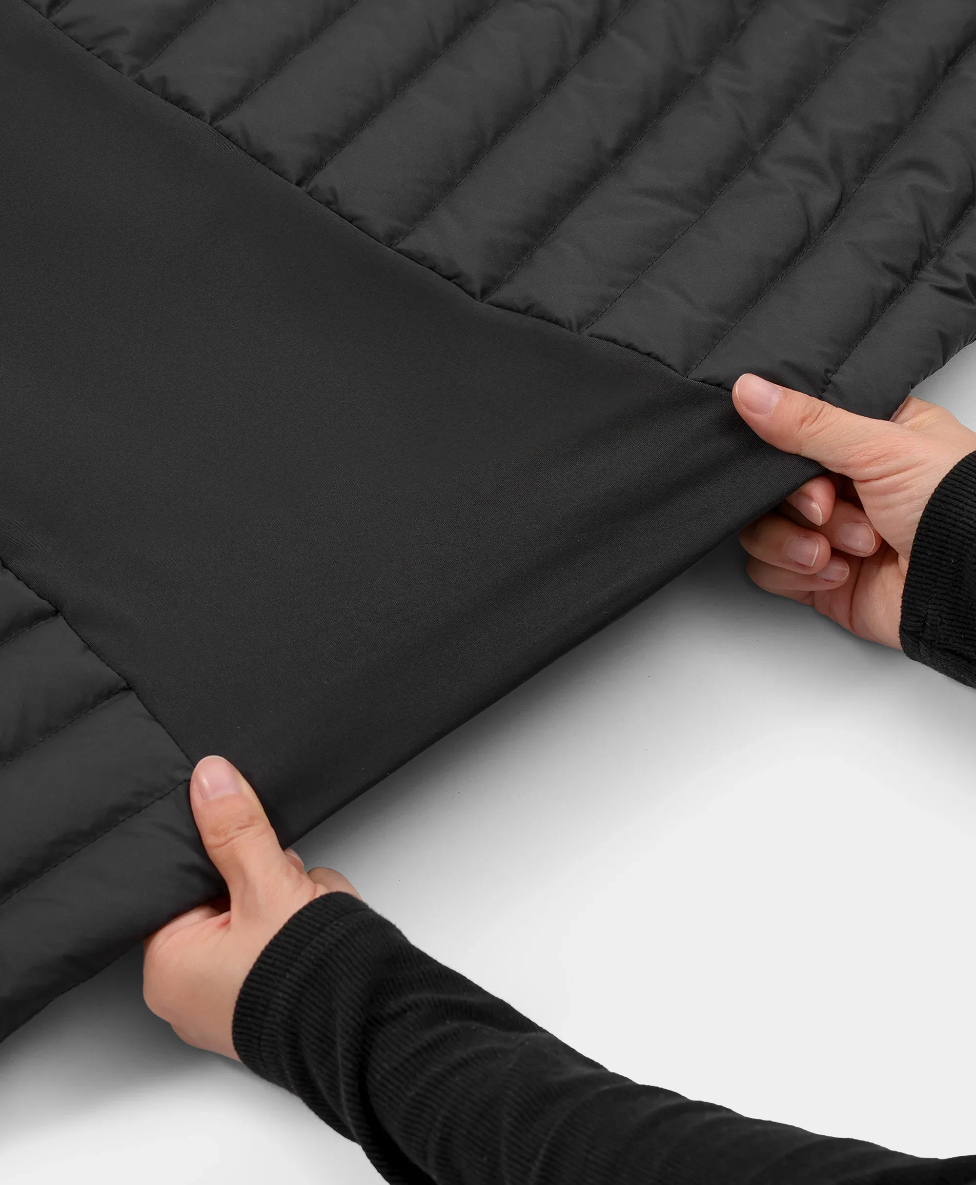 Cloudmere Women's 5-Zone Heated Long Down Vest - Image 7
