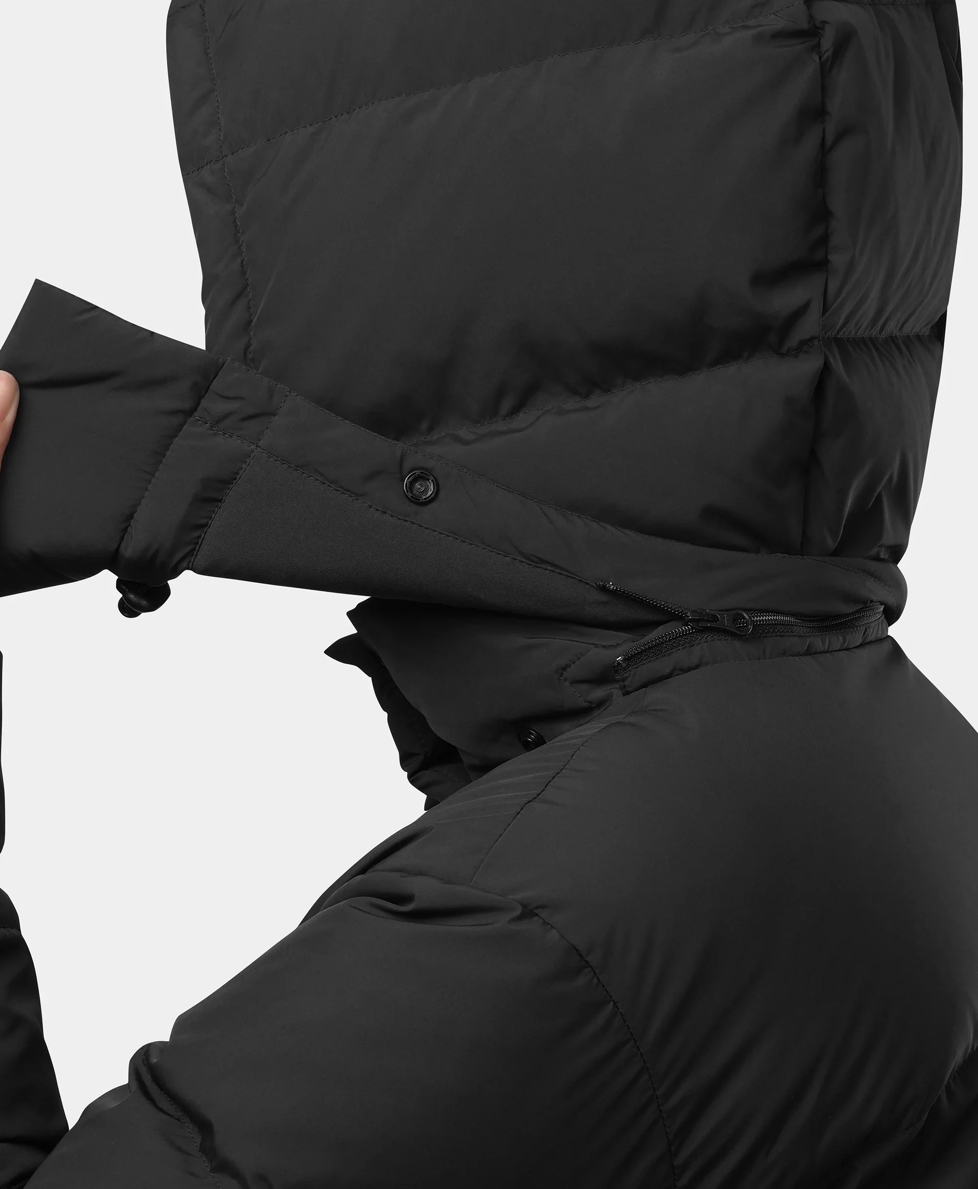 Cloudpop Women's 4-Zone Heated Puffer Down Hooded Jacket - Image 7