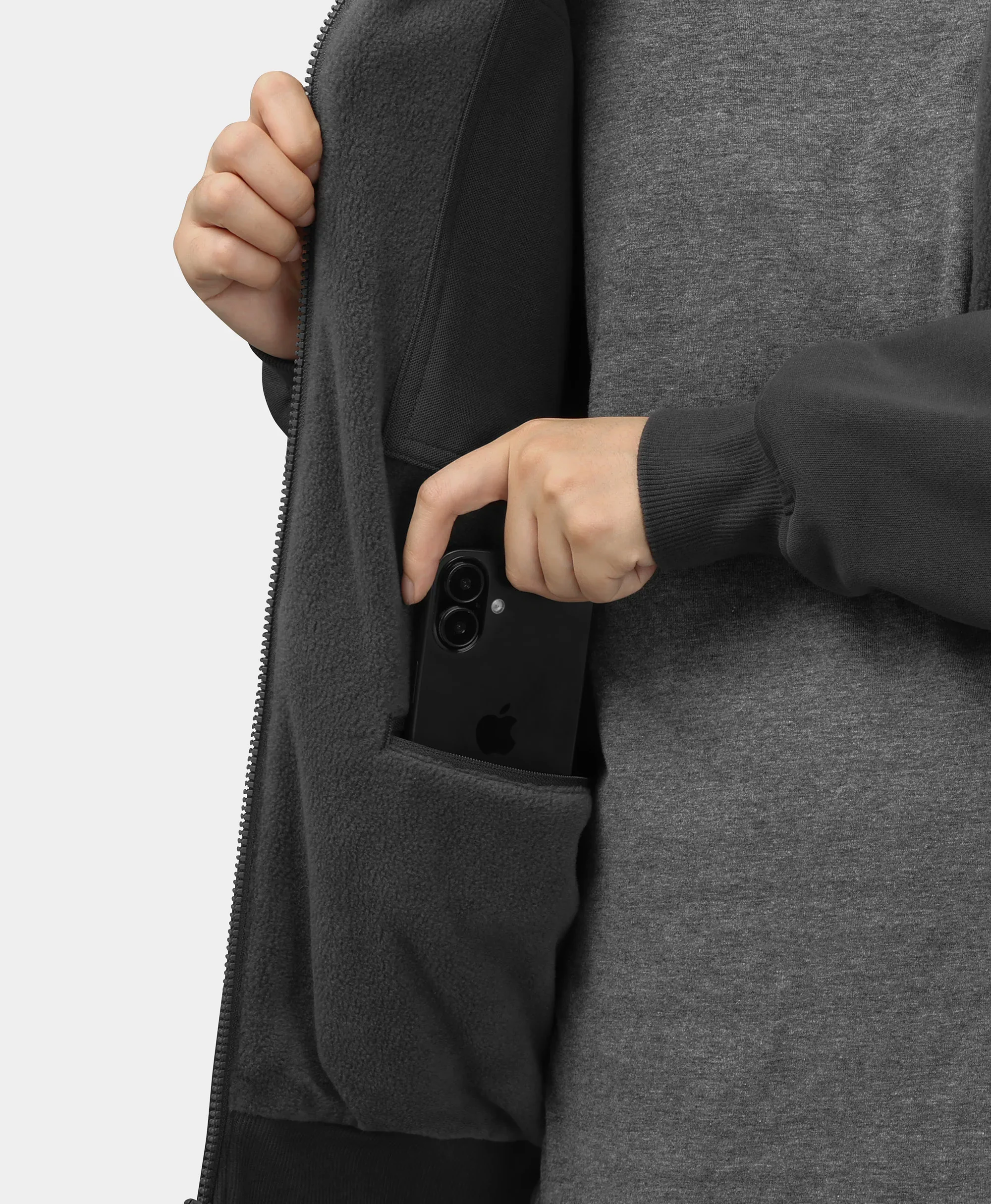 Element Unisex 4-Zone Fleece Heated Hoodie - Image 8