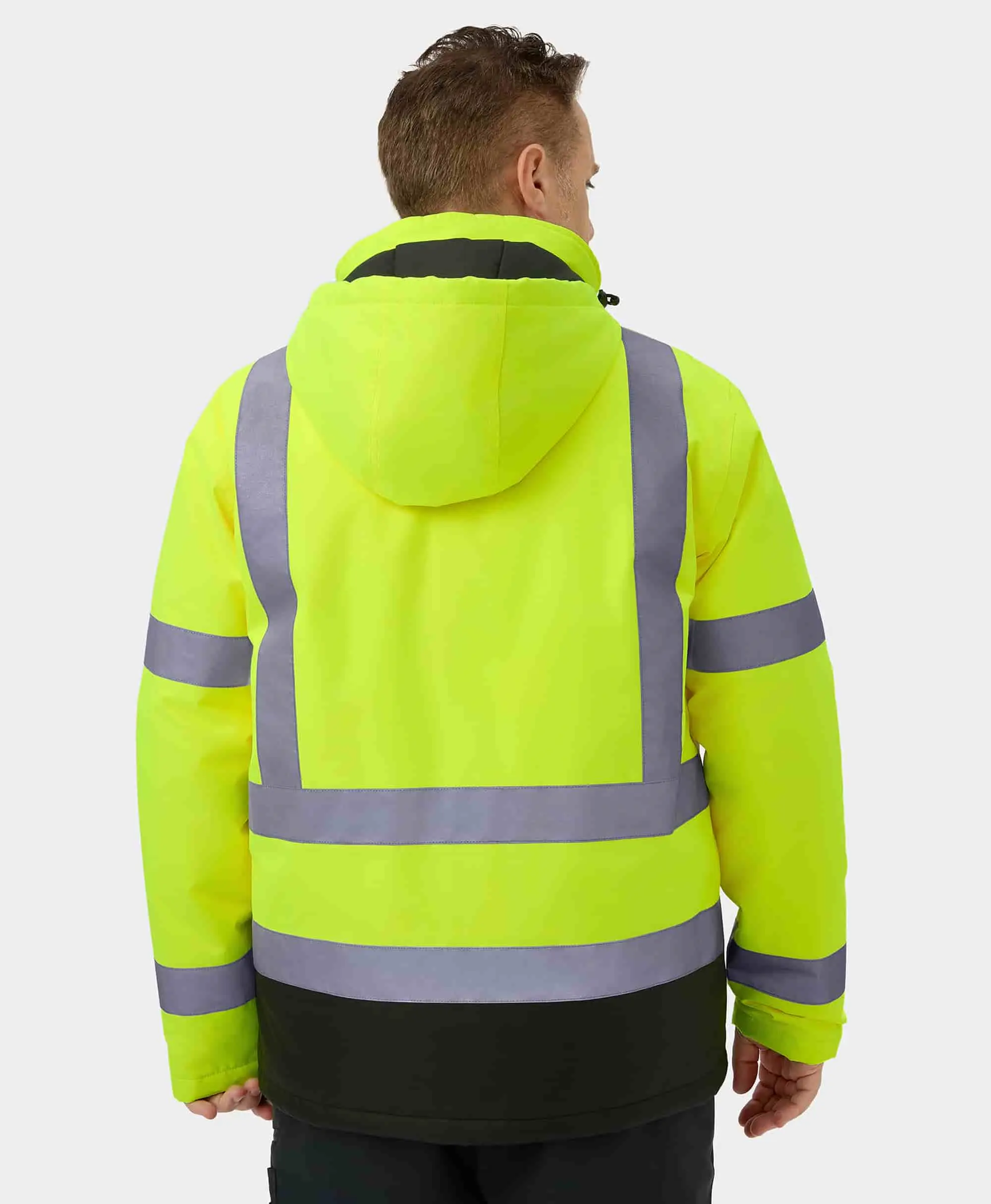 Flagstaff Men's Heated High-Visibility Jacket (Apparel Only) - Image 4