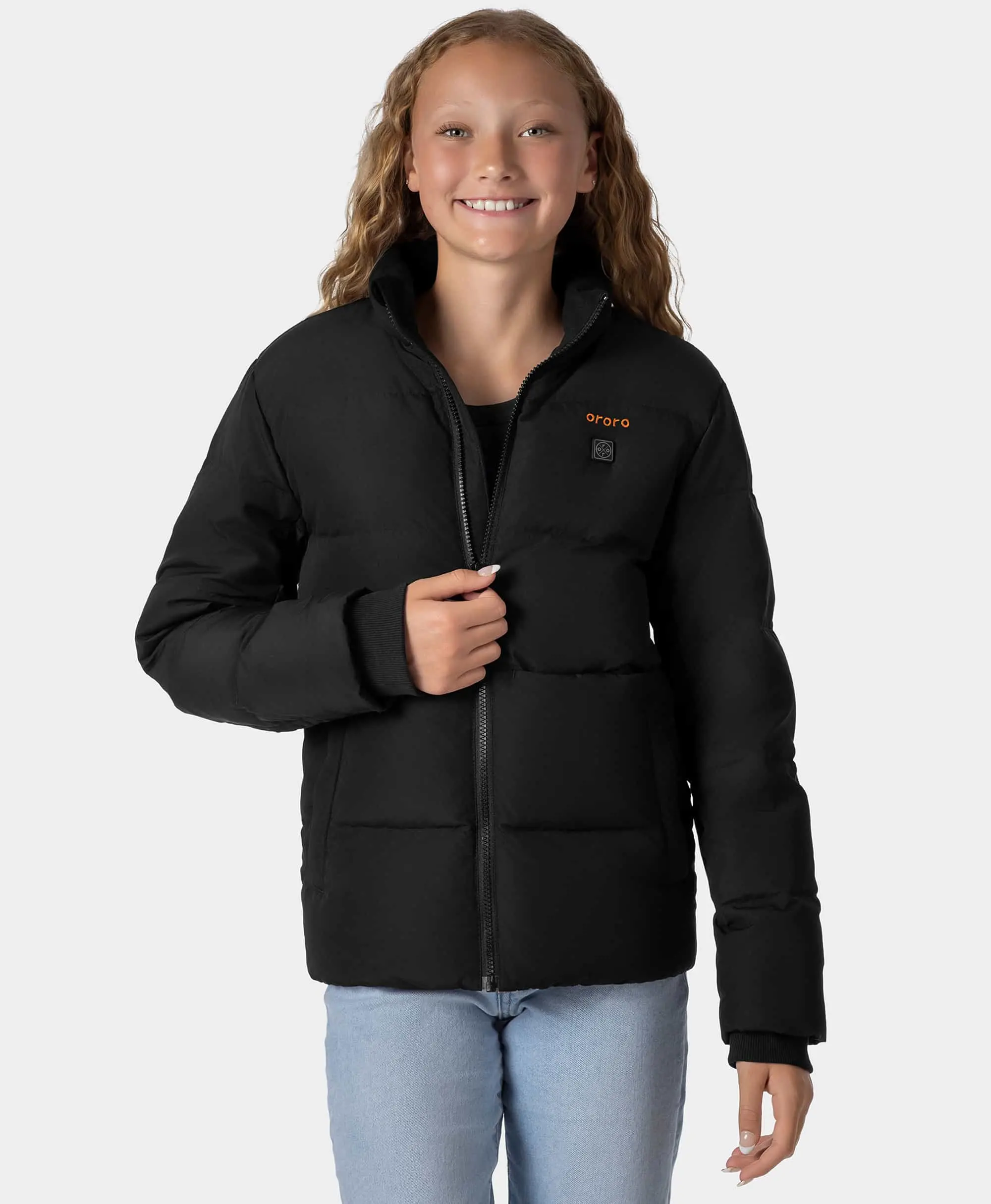 Kids' 4-Zone Heated Down Jacket - Image 19