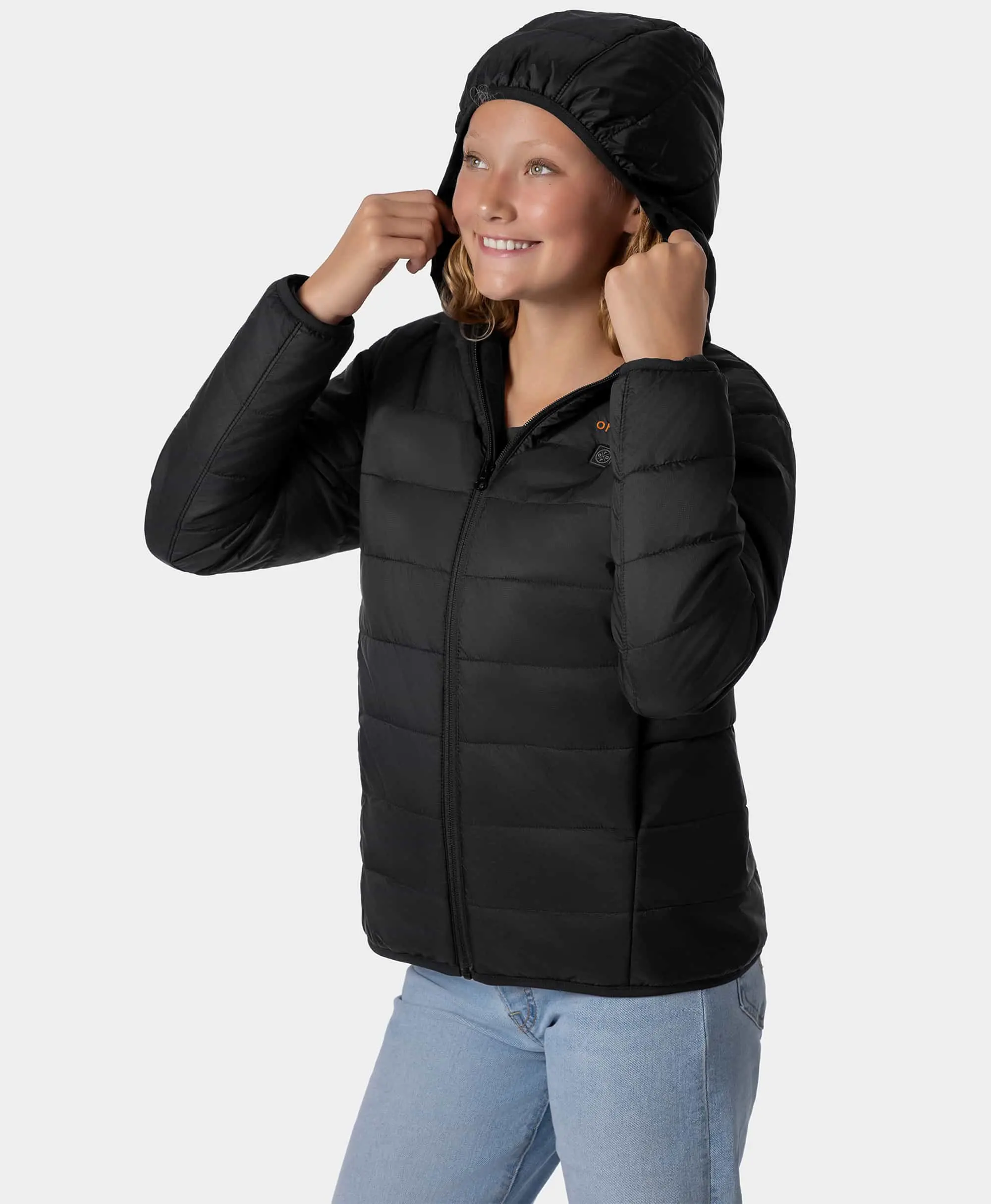 Kids' 4-Zone Heated Lightweight Puffer Jacket - Image 18