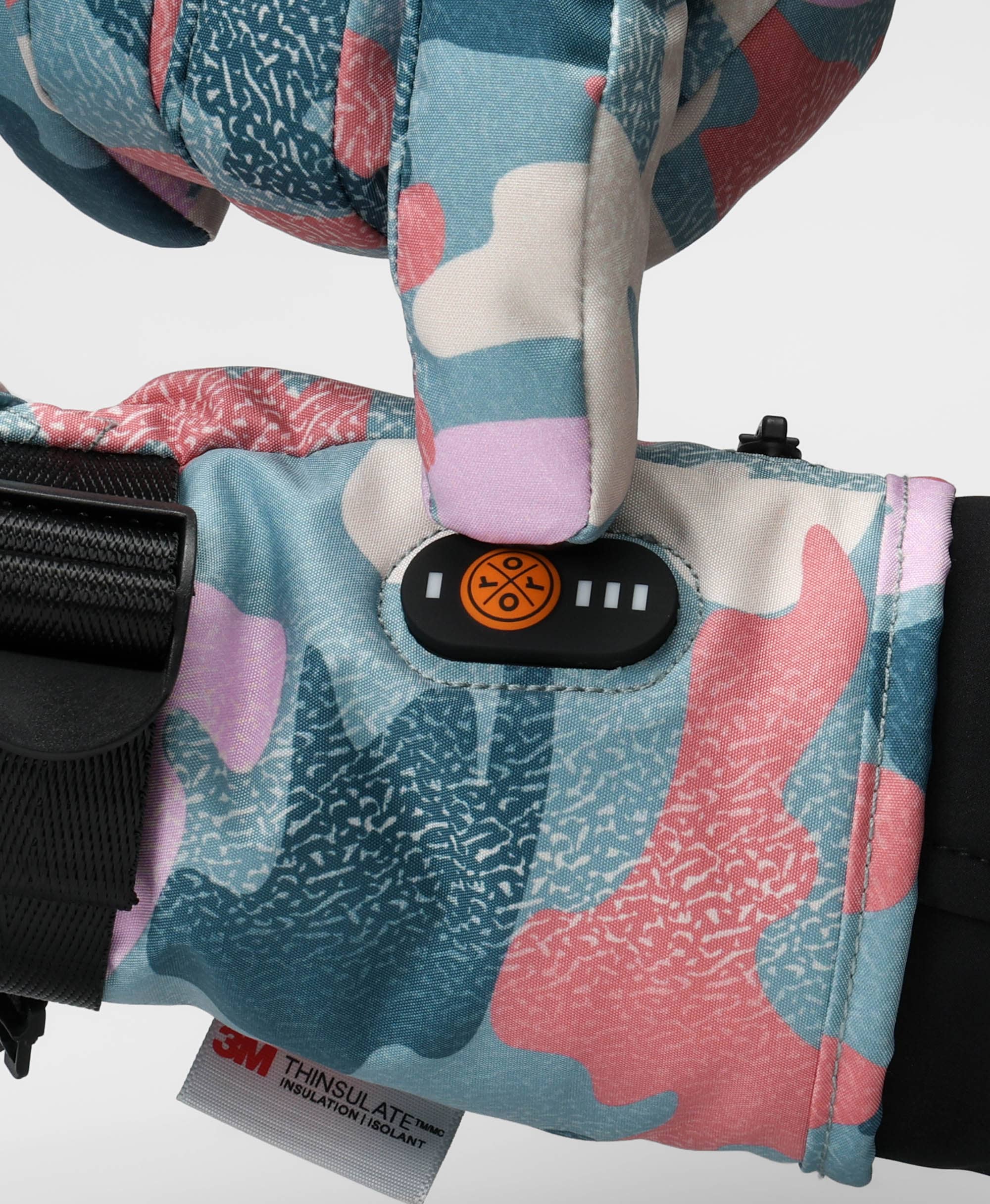 Kyoto Women's Colorprint Heated Lightweight Gloves (Final Sale) - Image 3