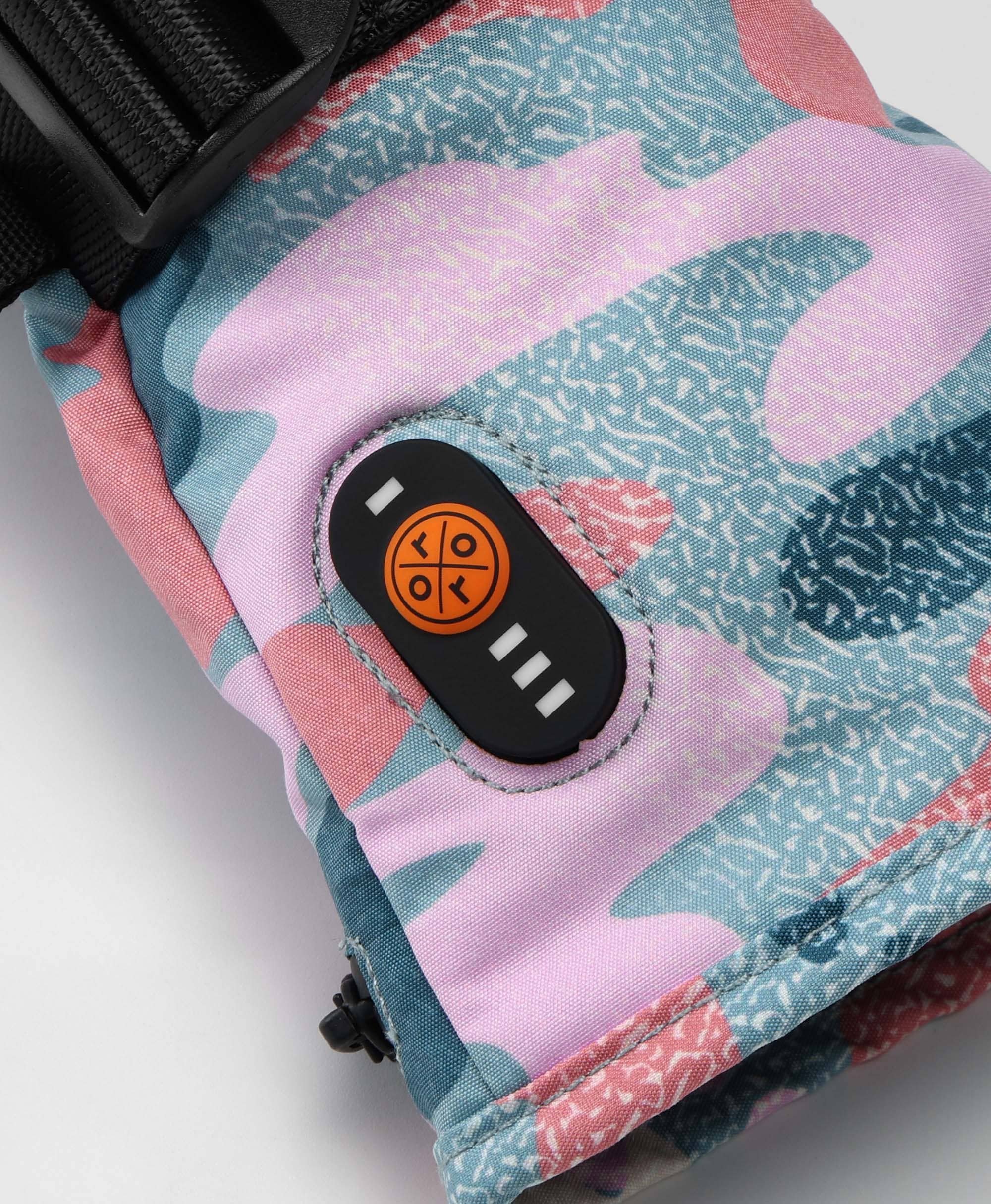 Kyoto Women's Colorprint Heated Lightweight Gloves (Final Sale) - Image 4