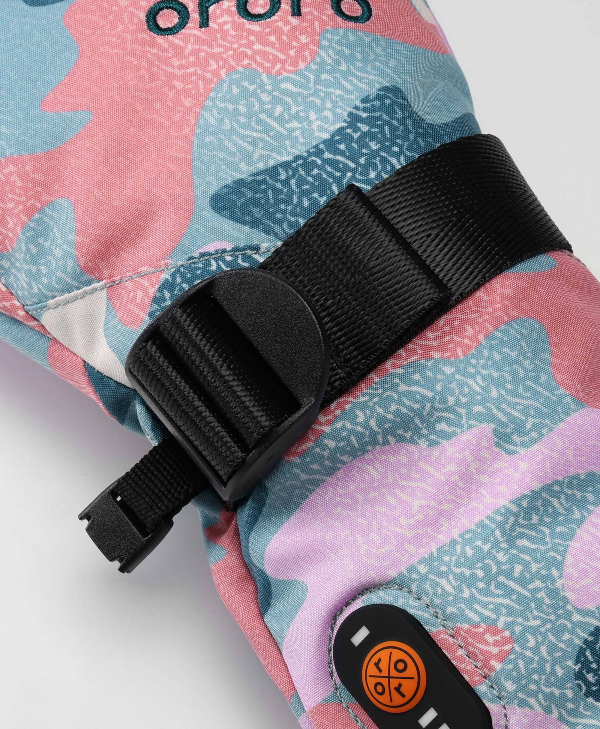 Kyoto Women's Colorprint Heated Lightweight Gloves (Final Sale) - Image 6