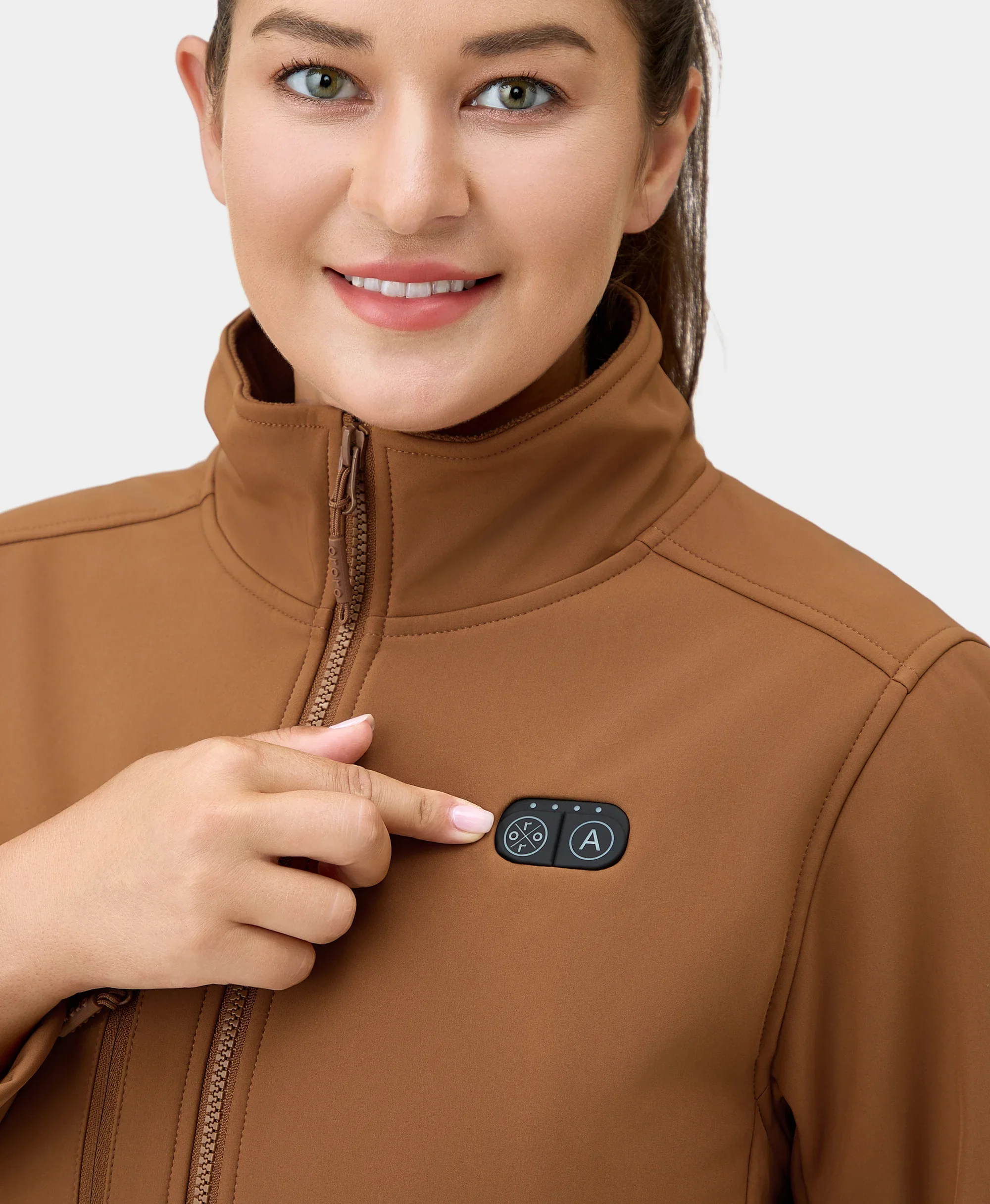 (Open-box) Maverick SureWarm® Women's 6-Zone Dual-Control Heated Softshell Jacket(Battery Set Not Included) - Image 44