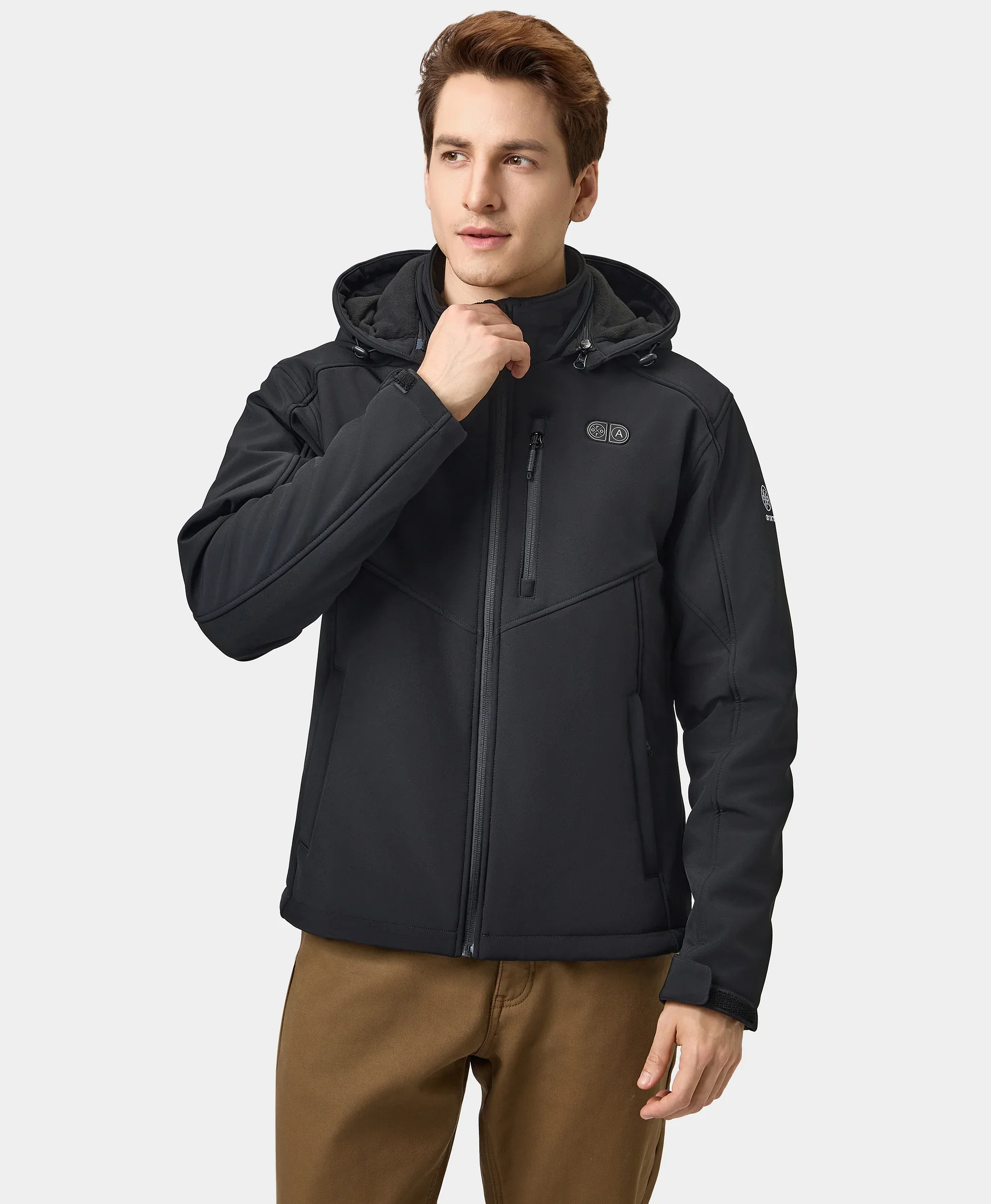 (Open-box) Men's Heated Dual Control Jacket with 5 Heating Zones (Chest Heating) (Battery Set Not Included) - Image 6