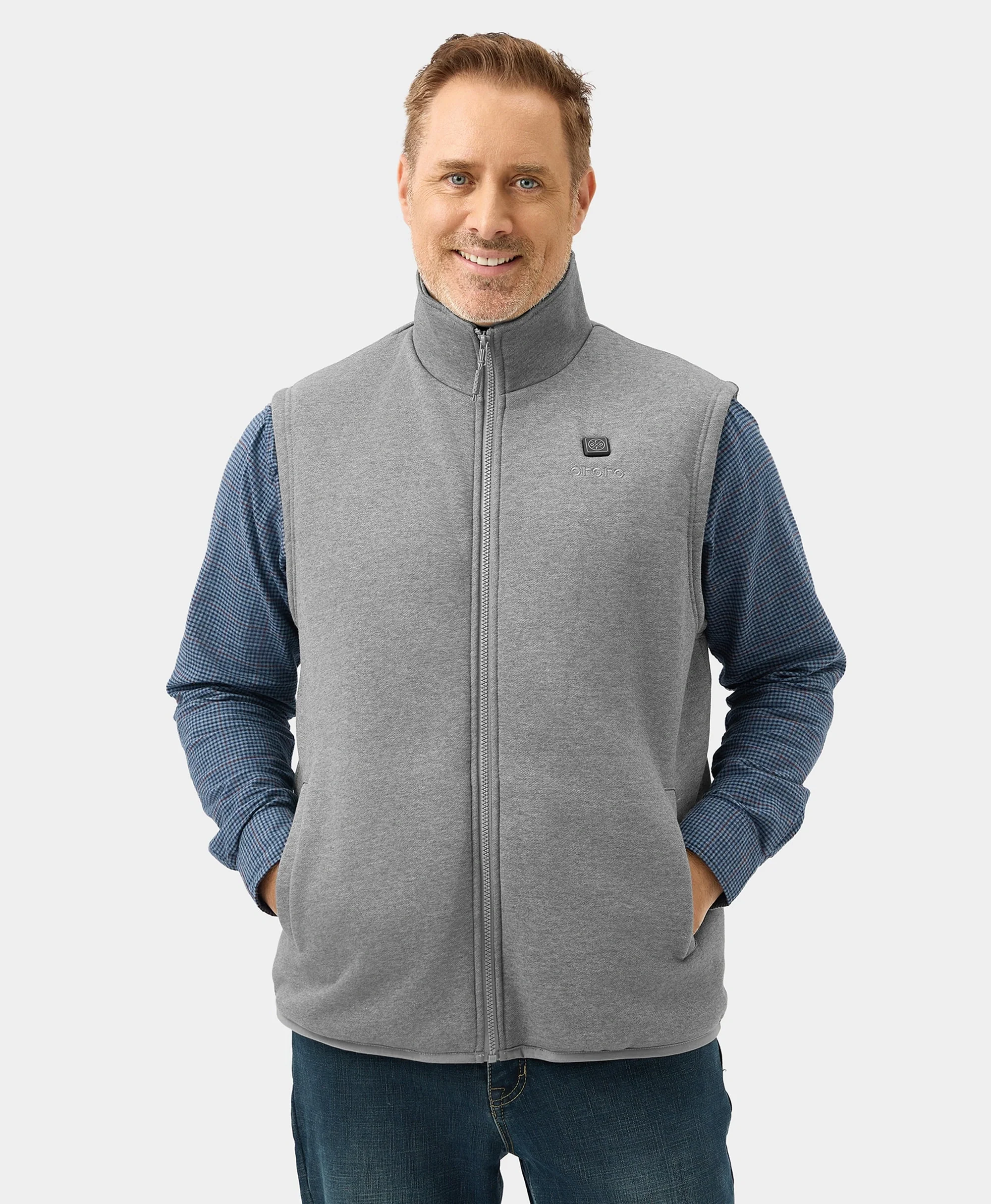 Men's Heated Fleece Vest - New Colors (Final Sale) - Image 12