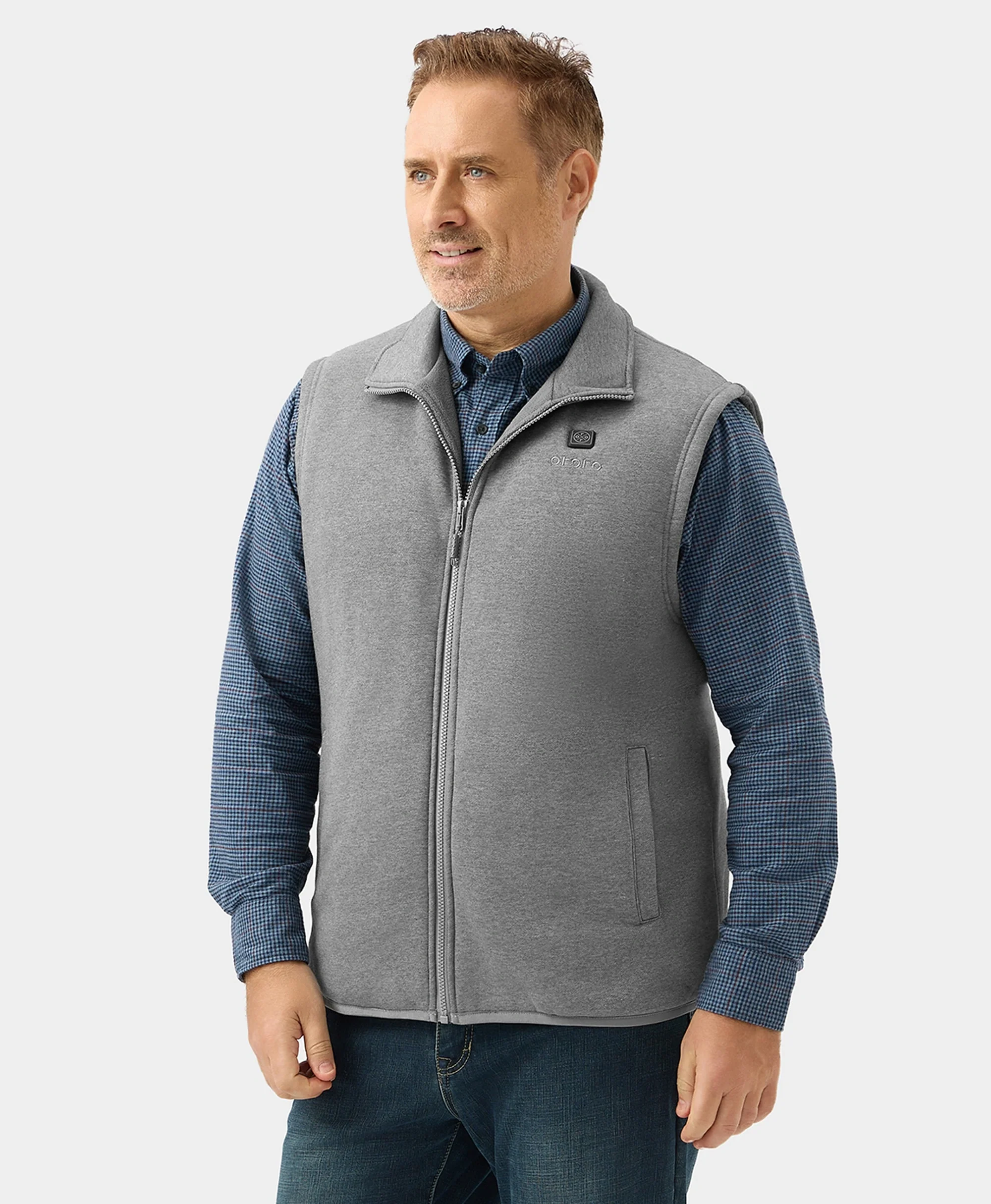 Men's Heated Fleece Vest - New Colors (Final Sale) - Image 14