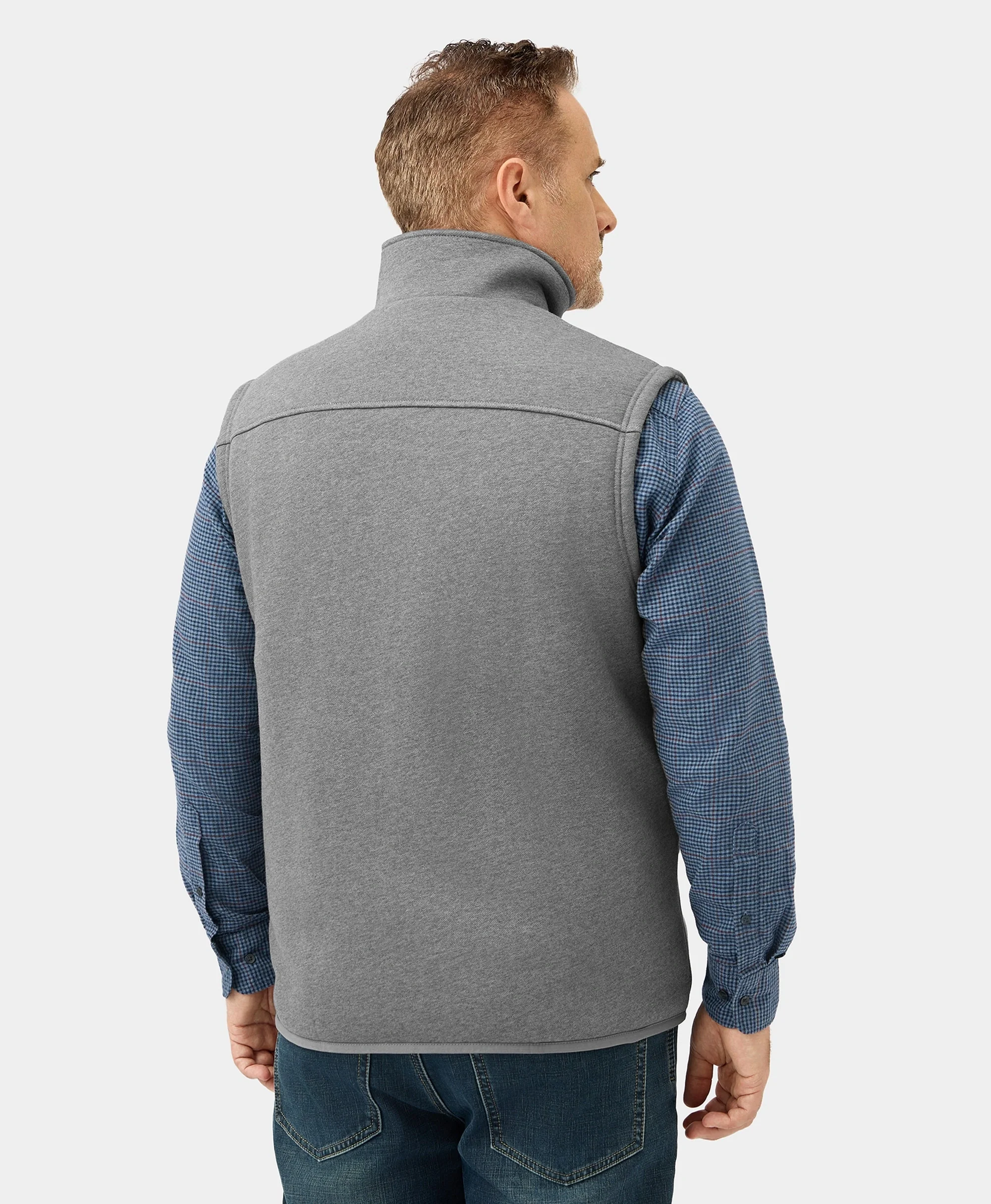 Men's Heated Fleece Vest - New Colors (Final Sale) - Image 15