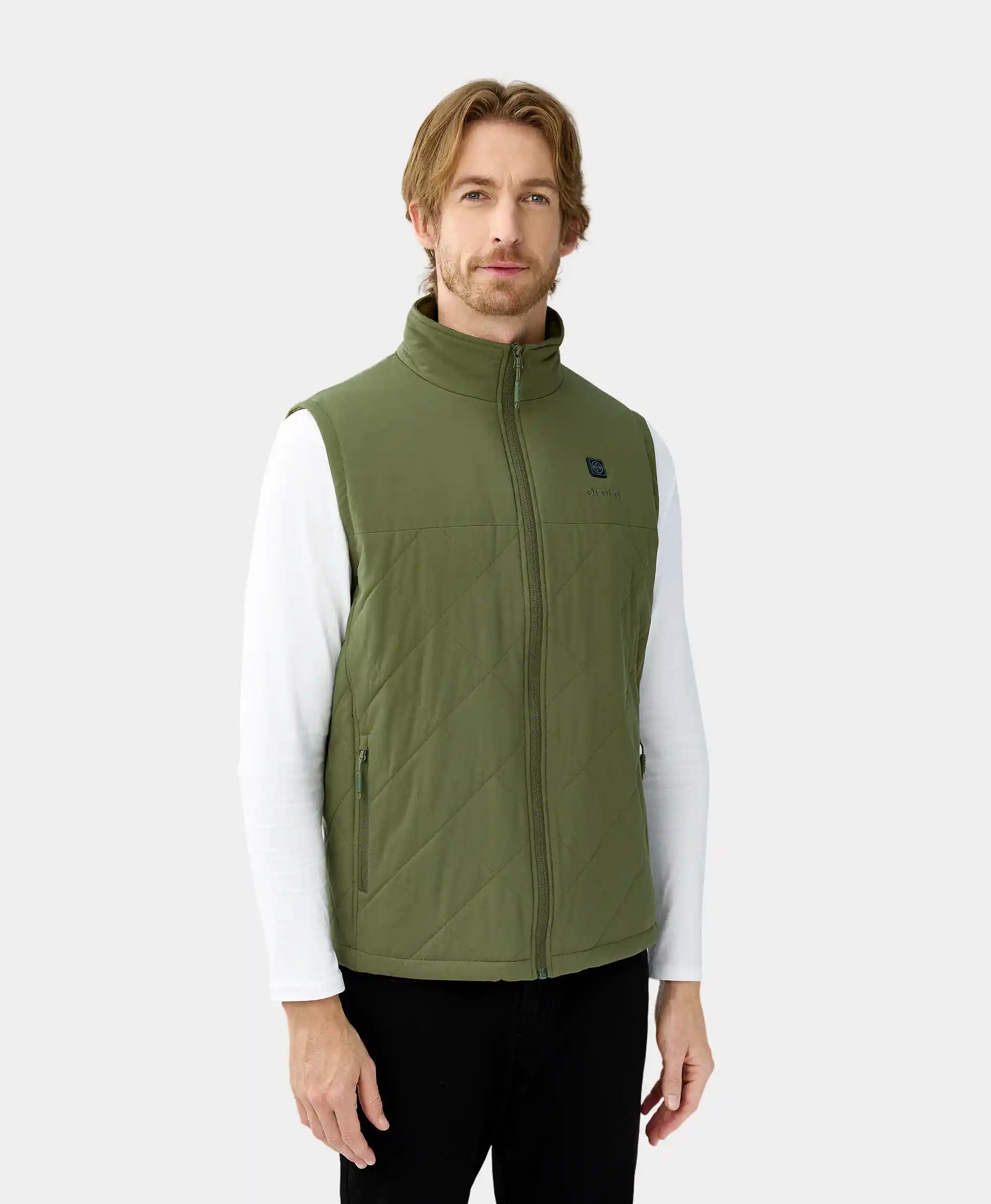 (Open-box) Men's Heated Quilted Vest - New Colors (Battery Set Not Included) - Image 3