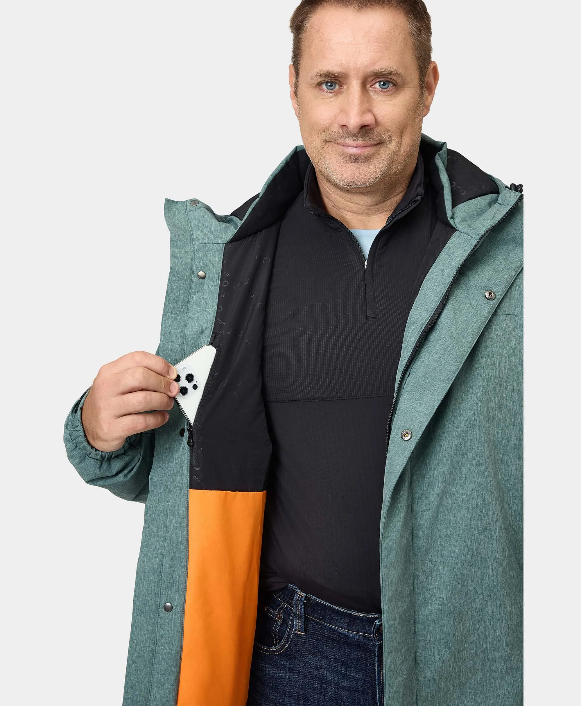 (Open-box) Men's Thermolite Heated Padded Jacket(Battery Set Not Included) - Image 10