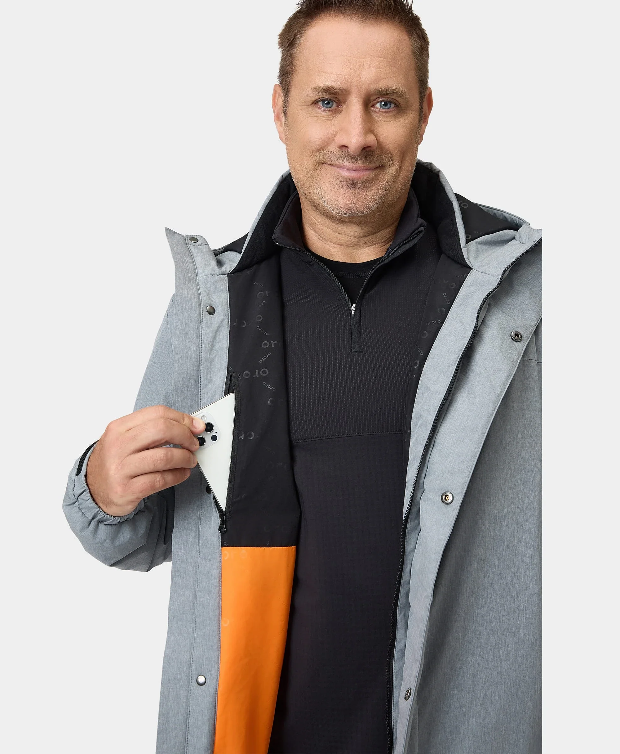 (Open-box) Men's Thermolite Heated Padded Jacket(Battery Set Not Included) - Image 32