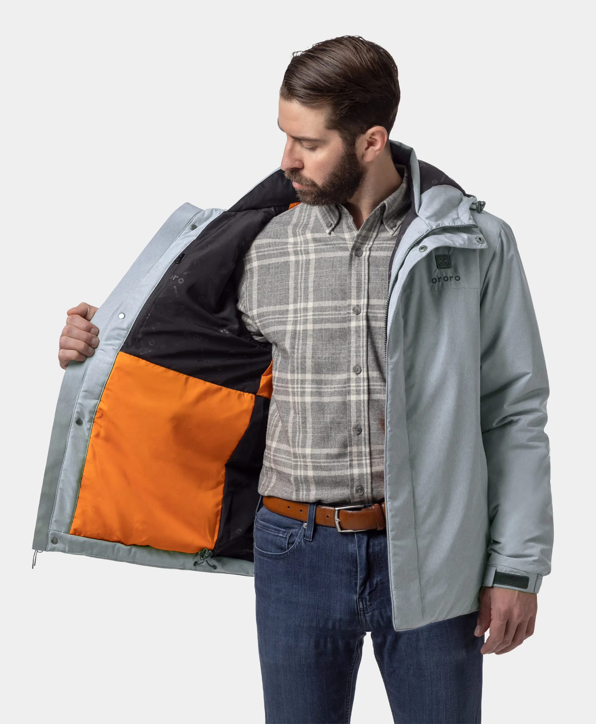 Men's Thermolite® Heated Padded Jacket (Final Sale) - Image 5