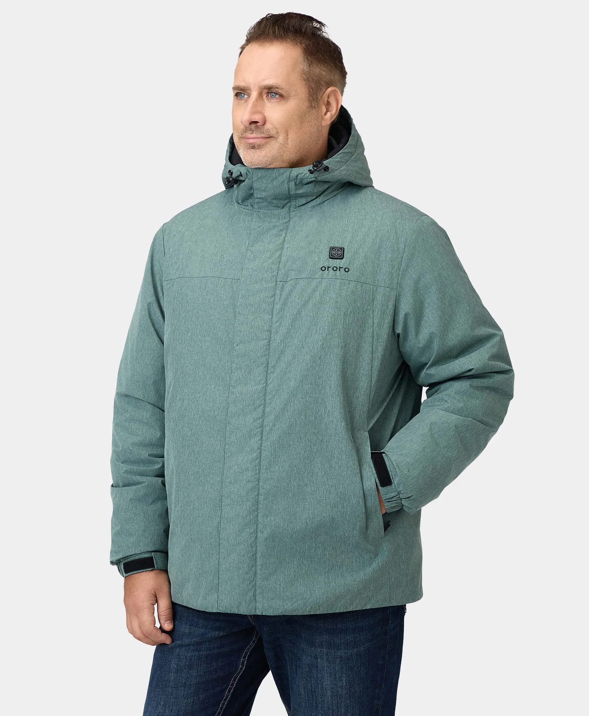 (Open-box) Men's Thermolite Heated Padded Jacket(Battery Set Not Included) - Image 4