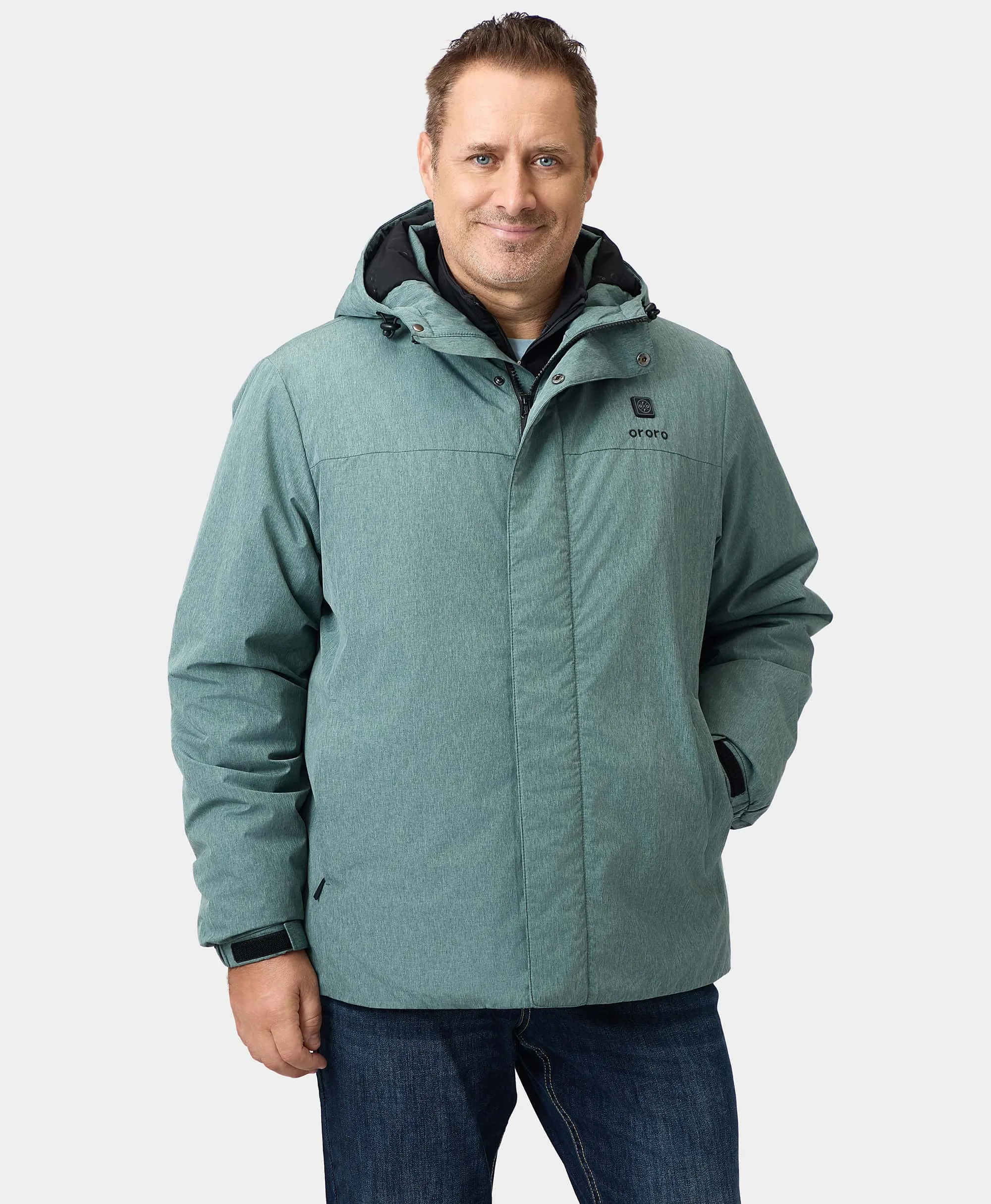 (Open-box) Men's Thermolite Heated Padded Jacket(Battery Set Not Included) - Image 5