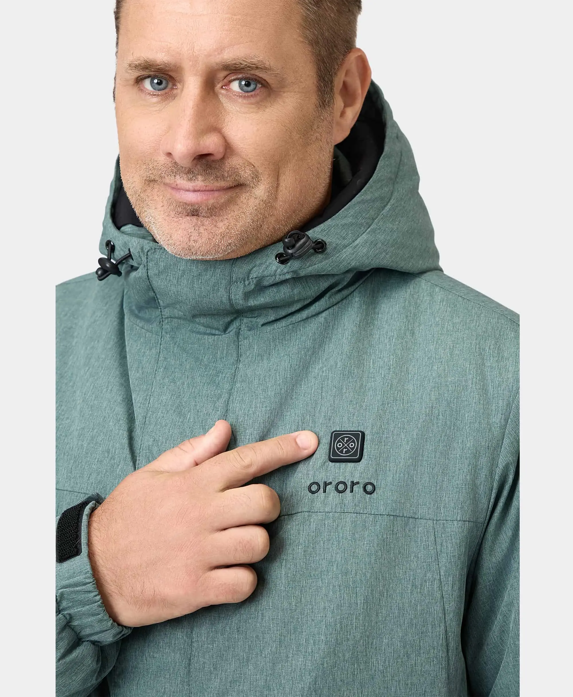 (Open-box) Men's Thermolite Heated Padded Jacket(Battery Set Not Included) - Image 9