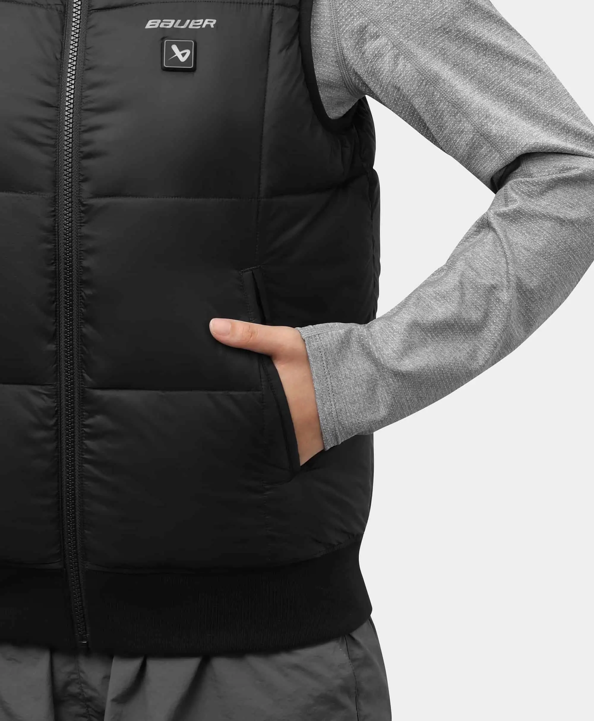 ororo x BAUER REDLINE Women's 4-Zone Heated Puffer Vest - Image 13