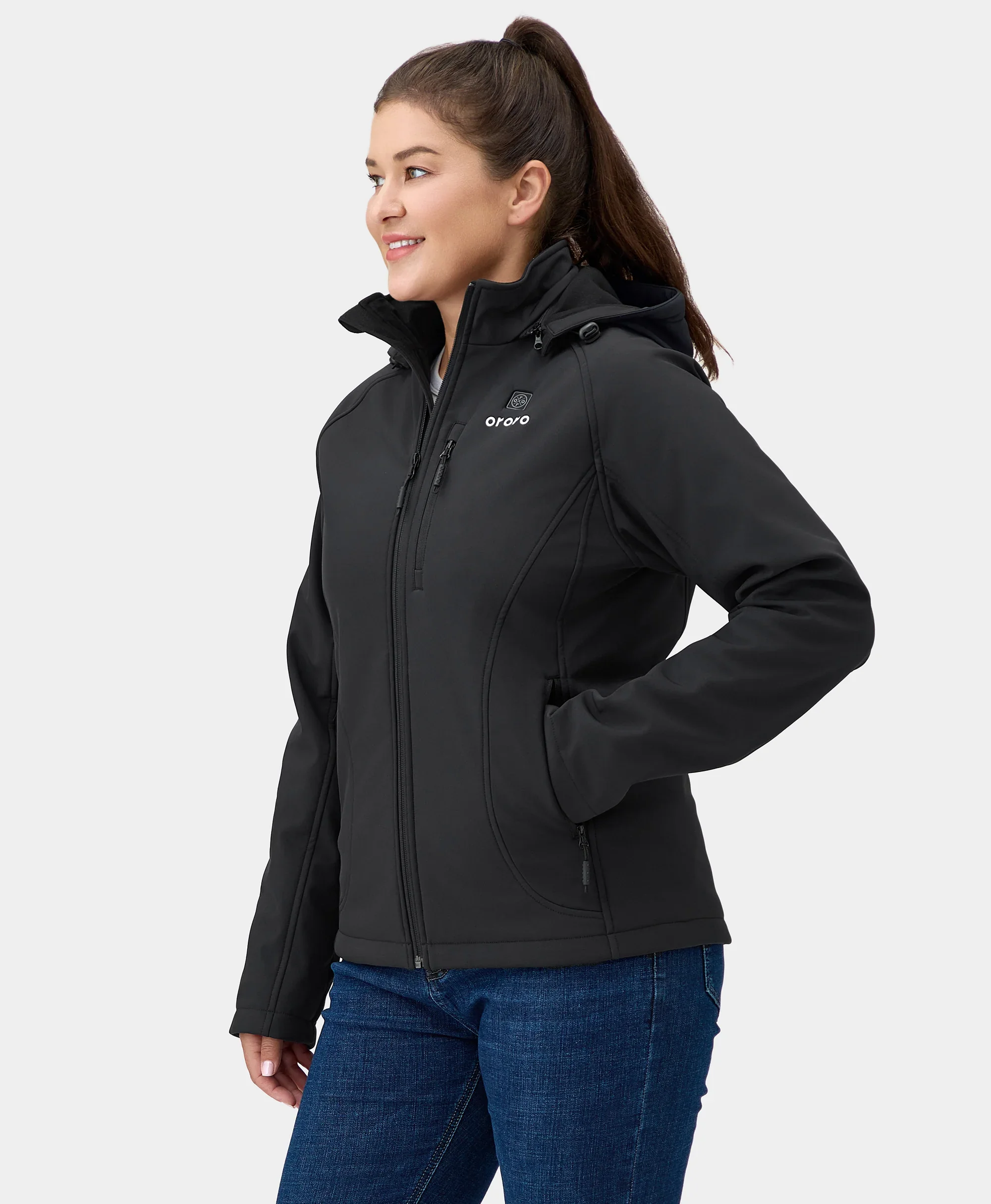Paragon Women's Heated Jacket - Black (Apparel Only) - Image 3
