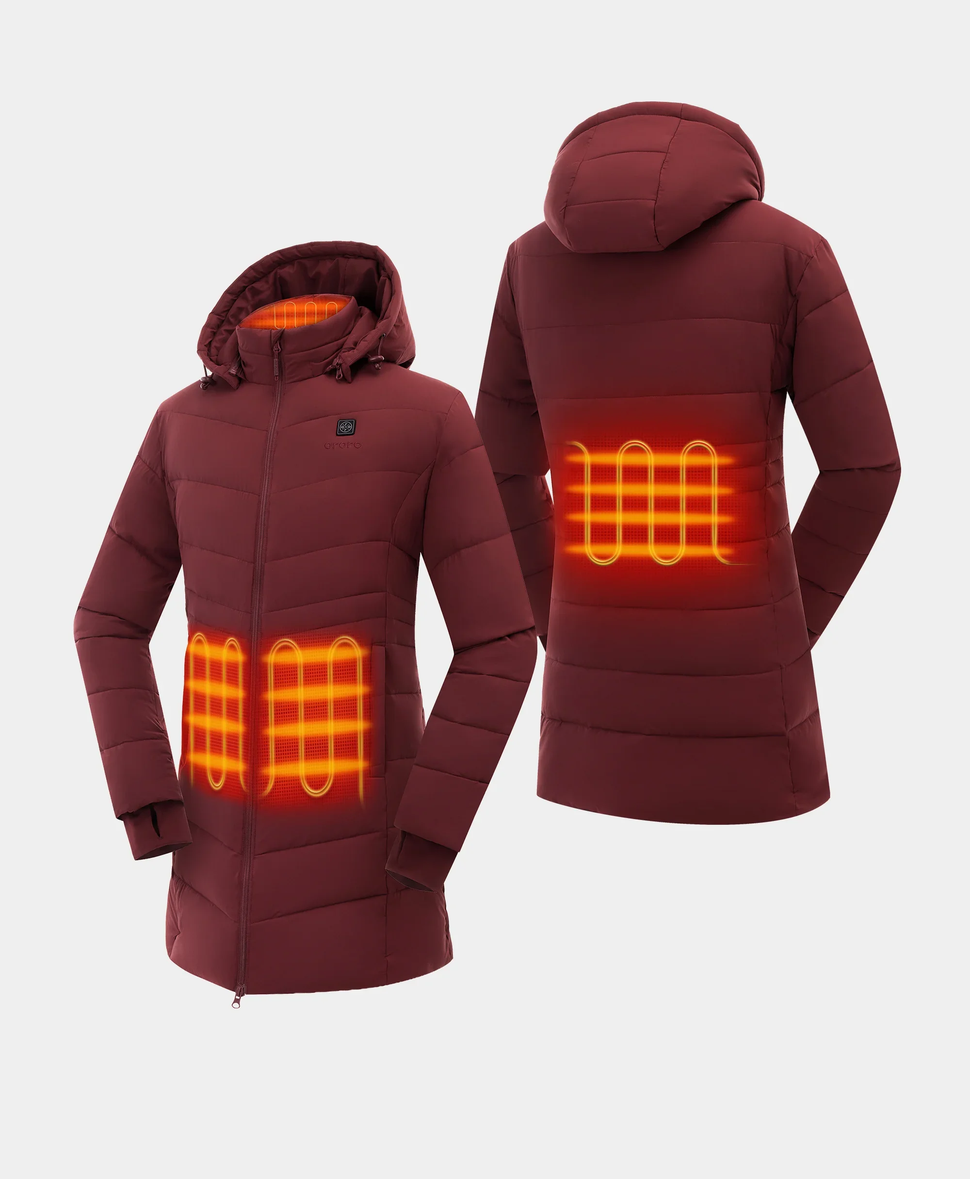 Parkside Women's 4-Zone Heated Puffer Parka Jacket (2025) - Image 28