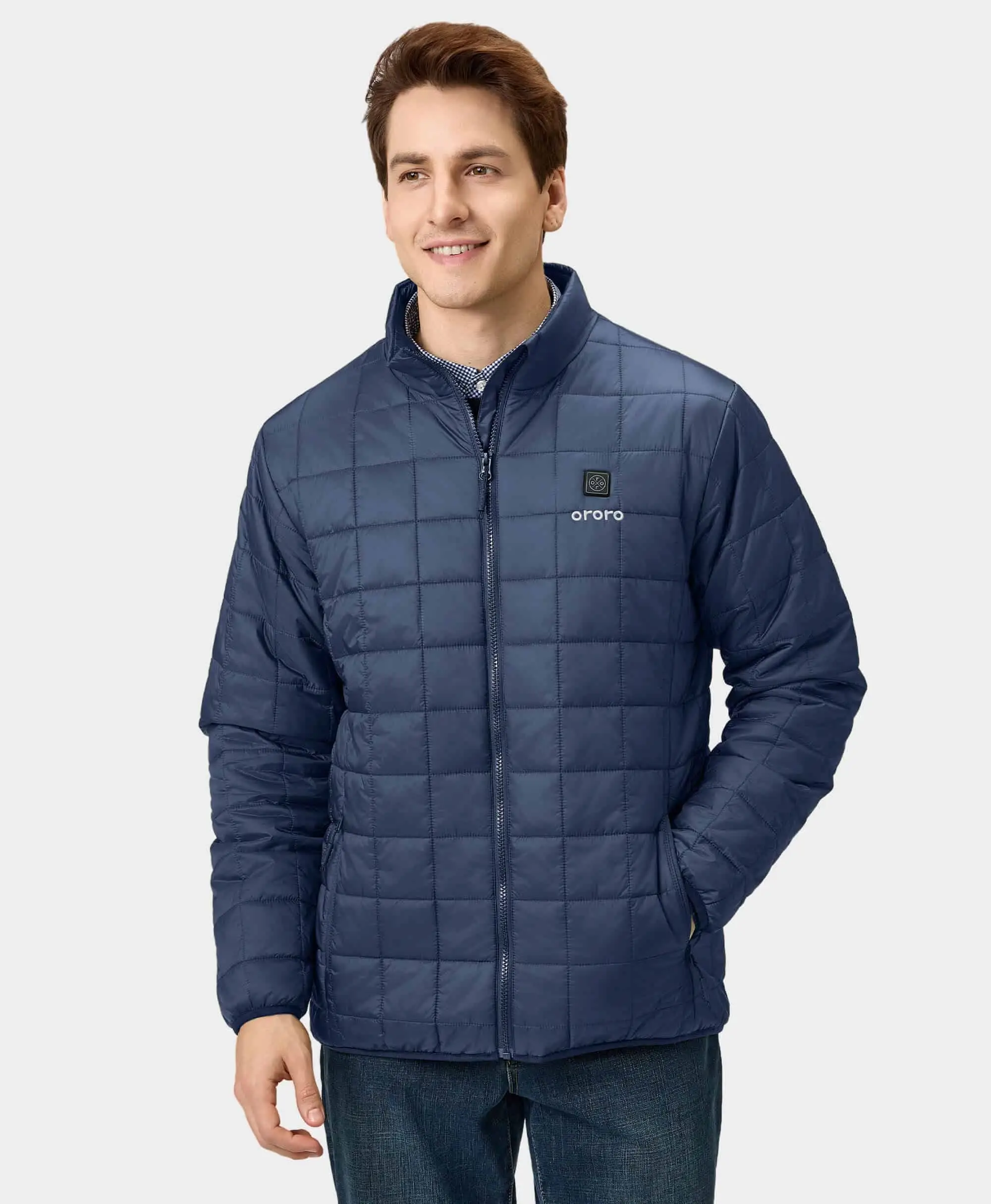 Prism Men's 4-Zone Heated Quilted Jacket