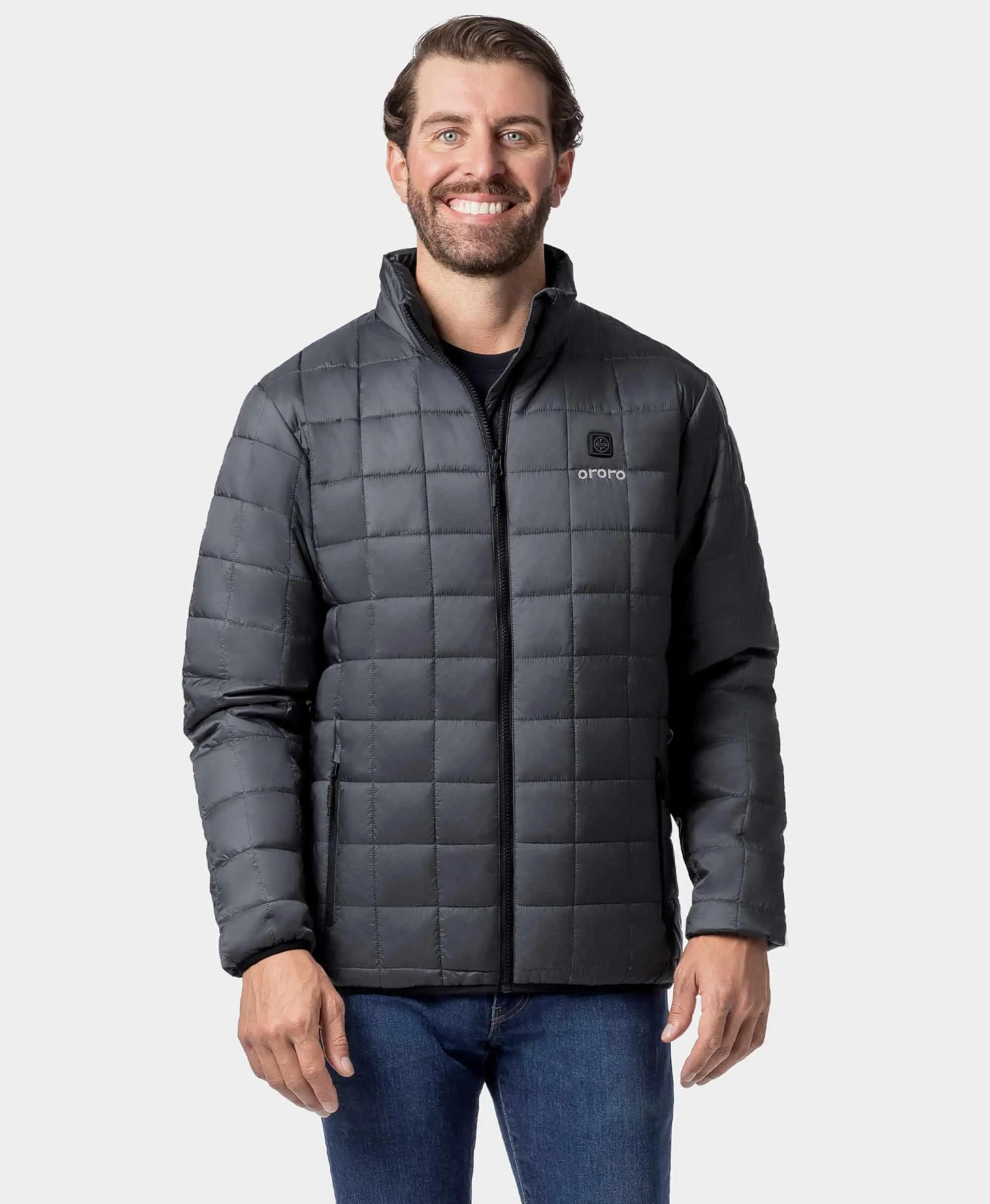 Prism Men's 4-Zone Heated Quilted Jacket - Image 8