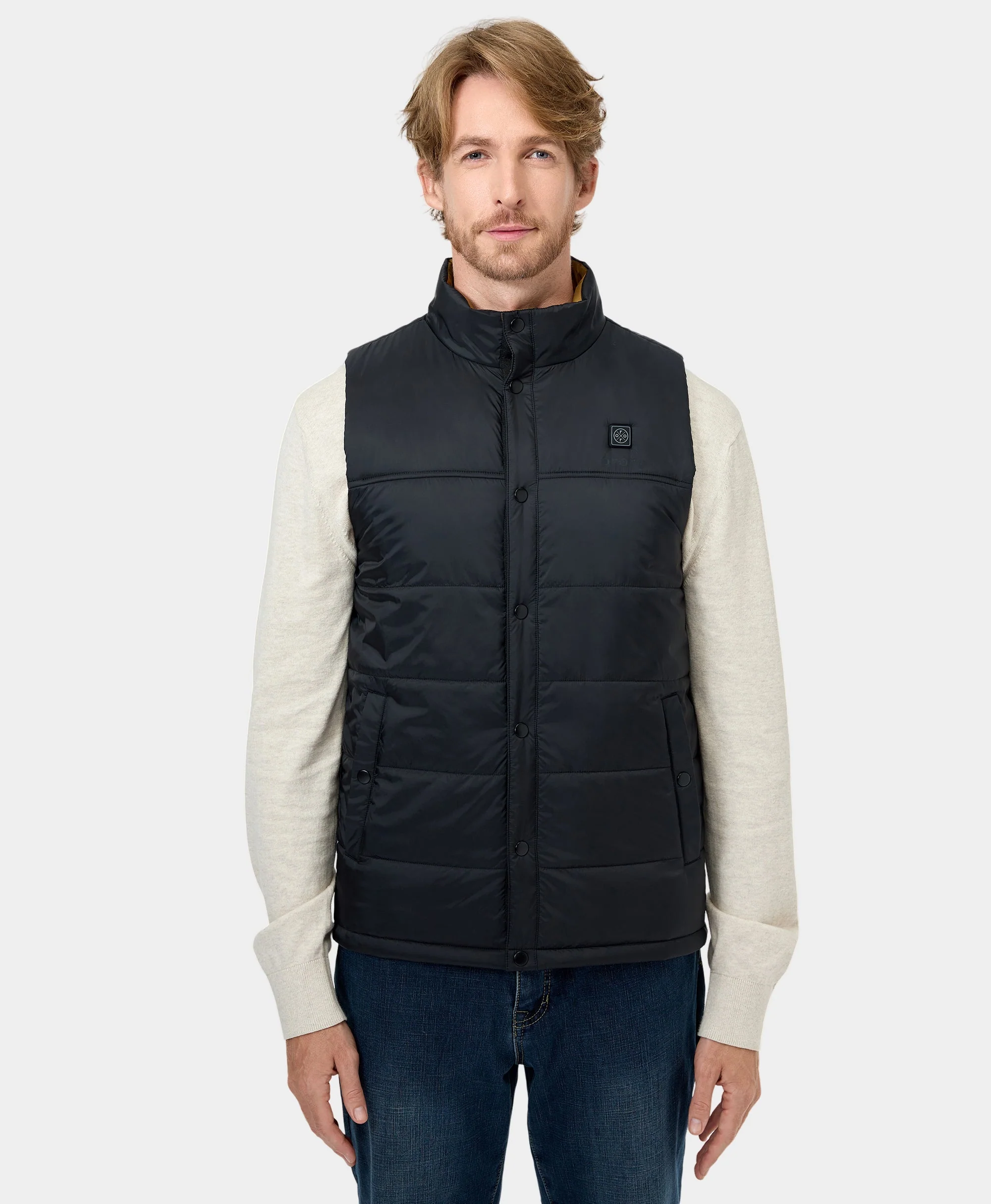 PuffLyteâ„¢ Men's Heated Lightweight Vest - Black (Apparel Only) - Image 7