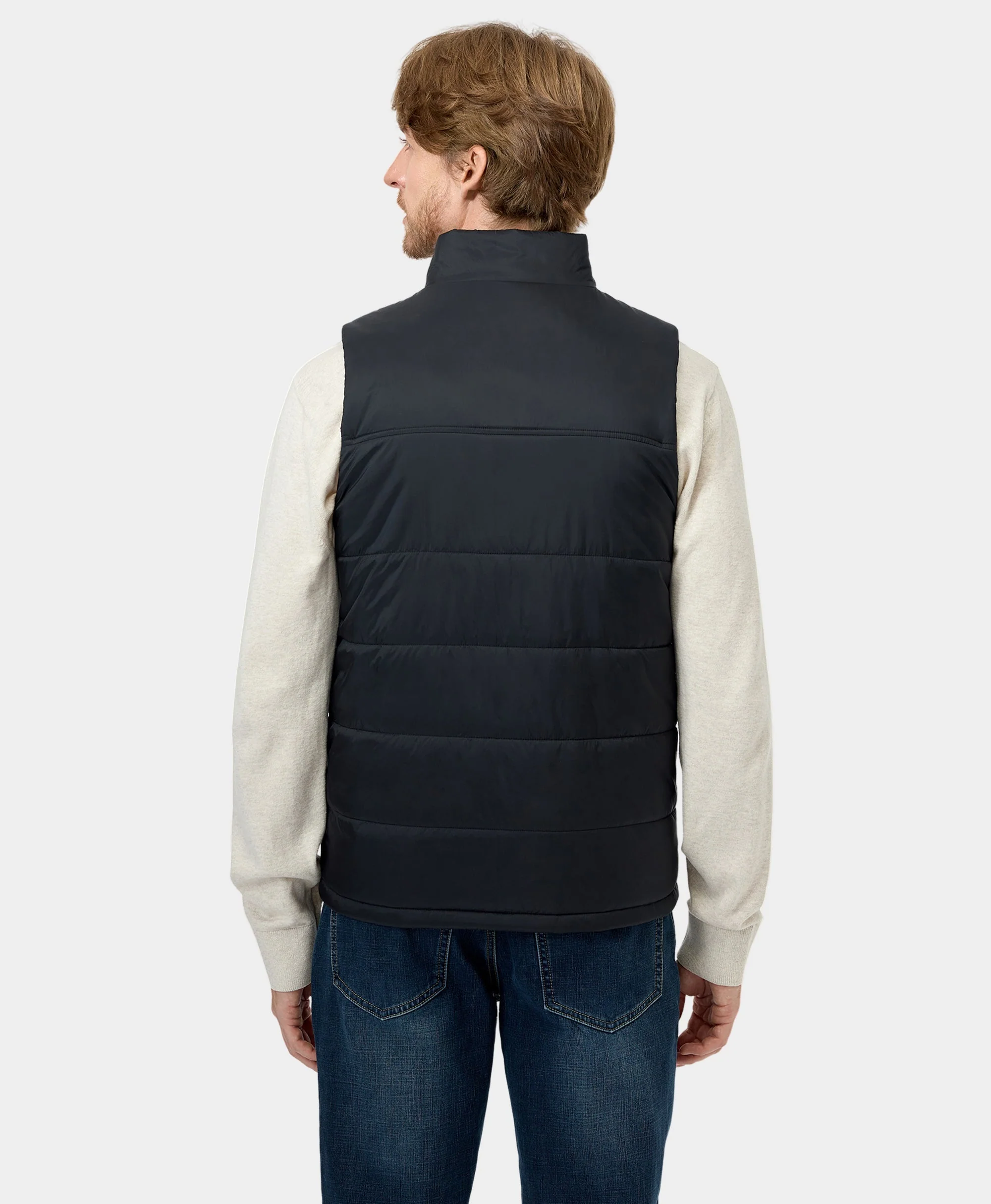 PuffLyteâ„¢ Men's Heated Lightweight Vest - Black (Apparel Only) - Image 9