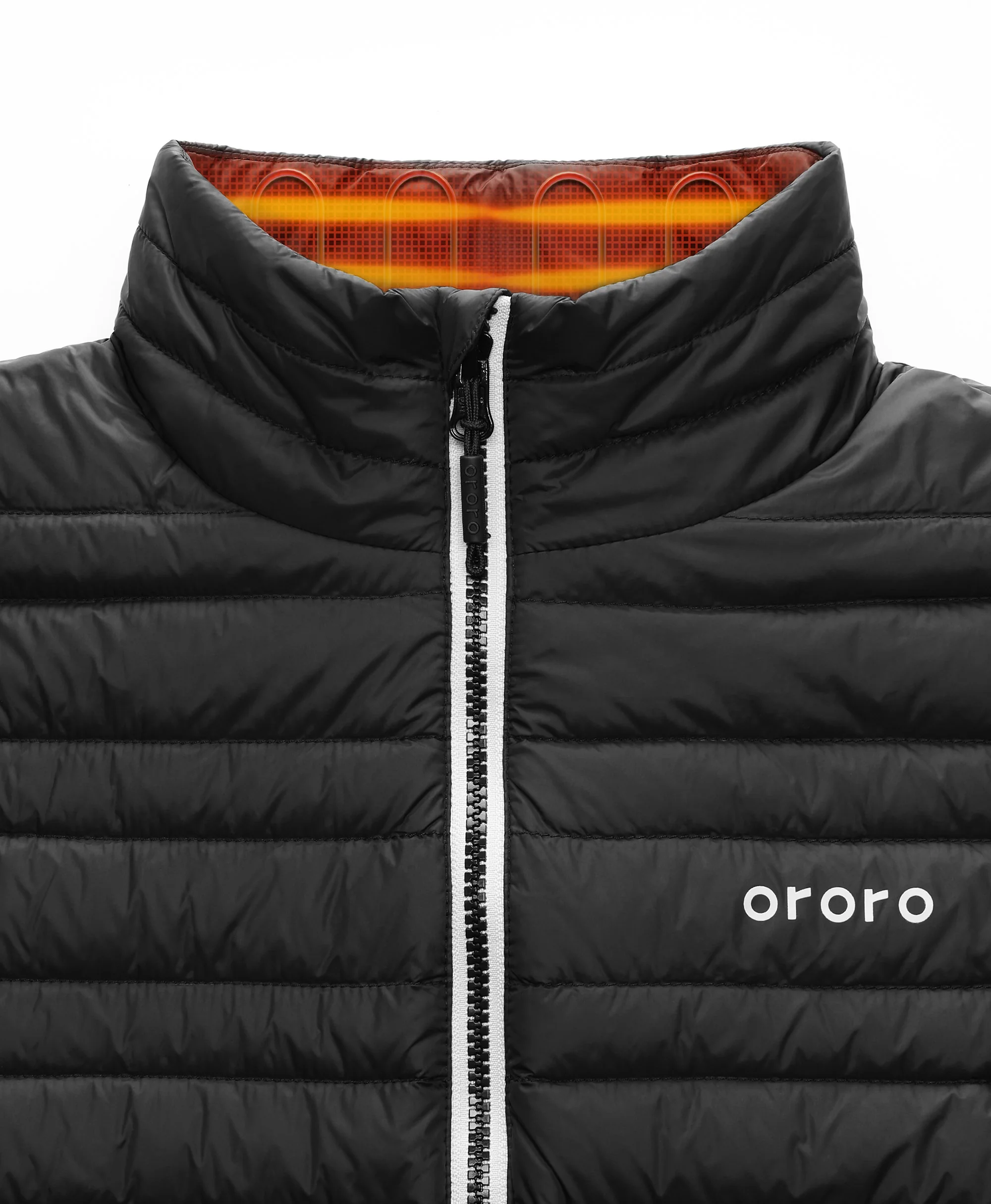 (Open-box) River Ridge Women's 4-Zone Heated Lightweight Down Jacket(Battery Set Not Included) - Image 11