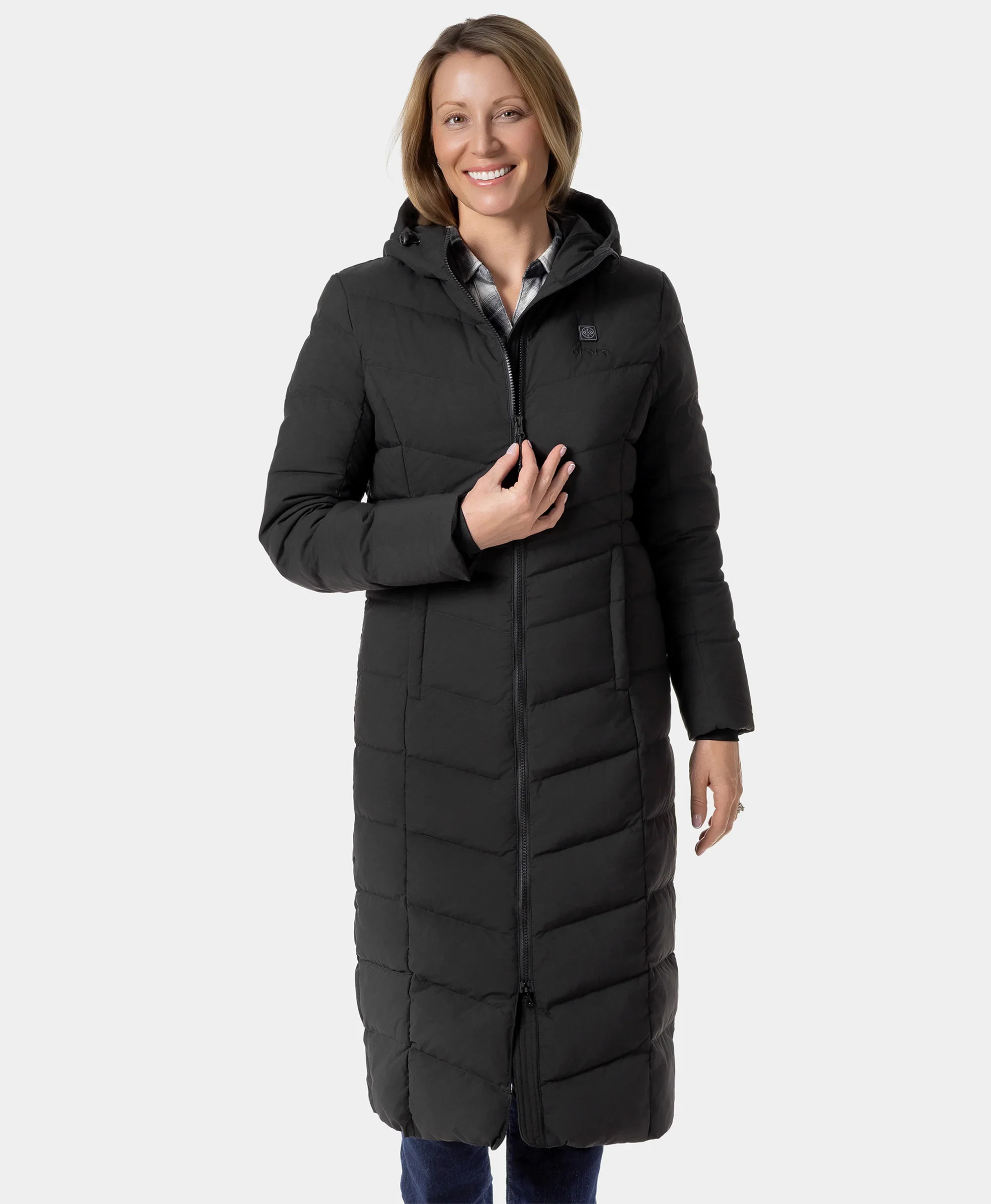 SOHO Women's Heated Down Parka Jacket (Apparel Only) - Image 4