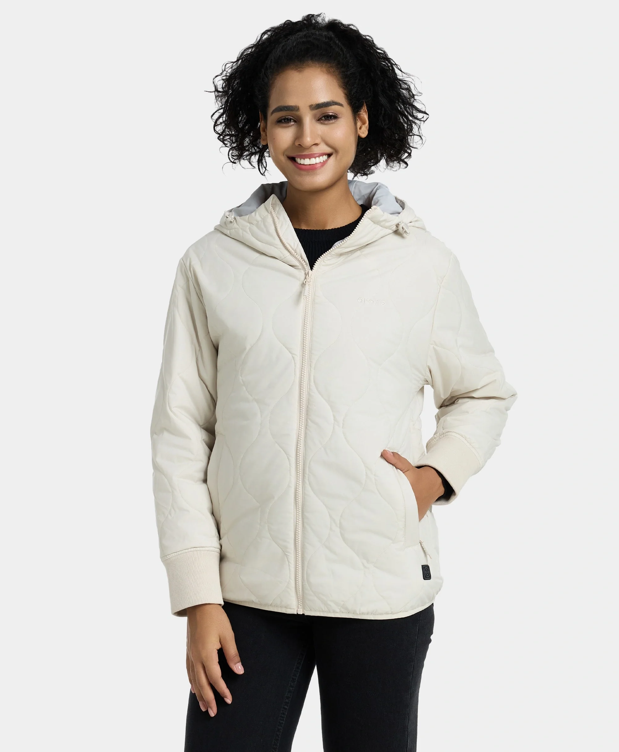 Stargazer Women's Heated Quilted Hoodie Jacket (Final Sale) - Image 20