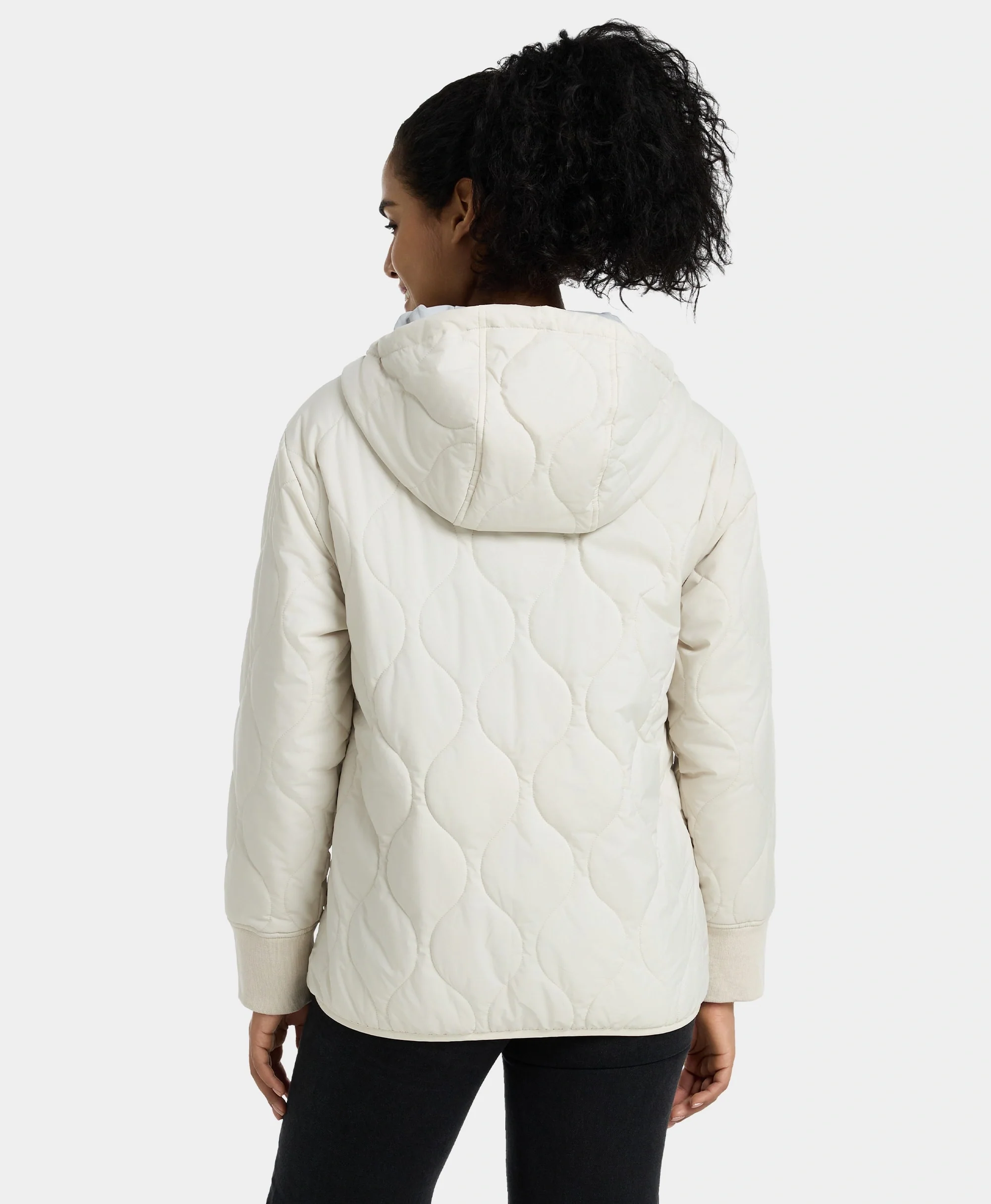 Stargazer Women's Heated Quilted Hoodie Jacket (Final Sale) - Image 22