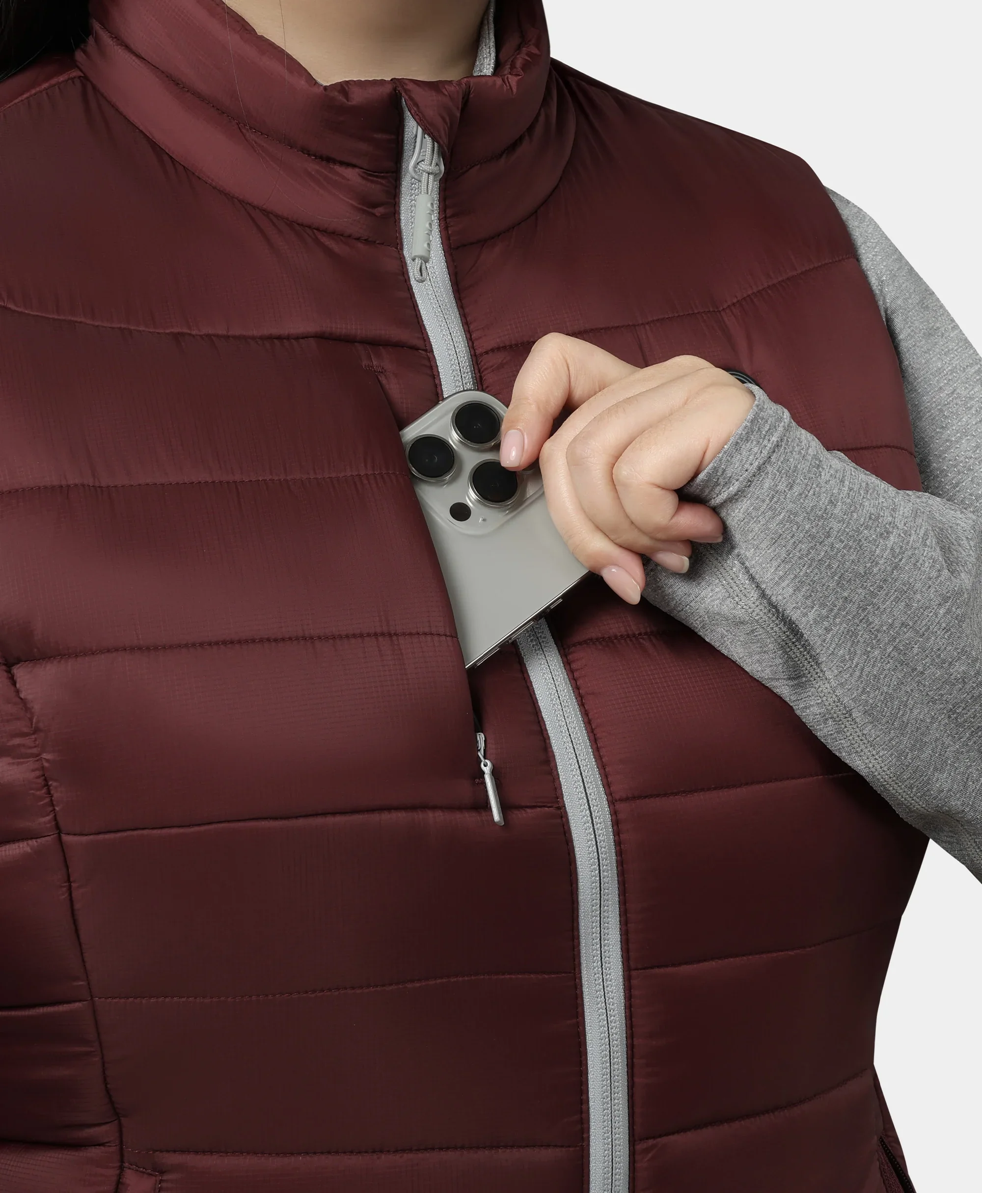 SureWarm® Women's 6-Zone Dual-Control Classic Pro Heated Vest - Image 6