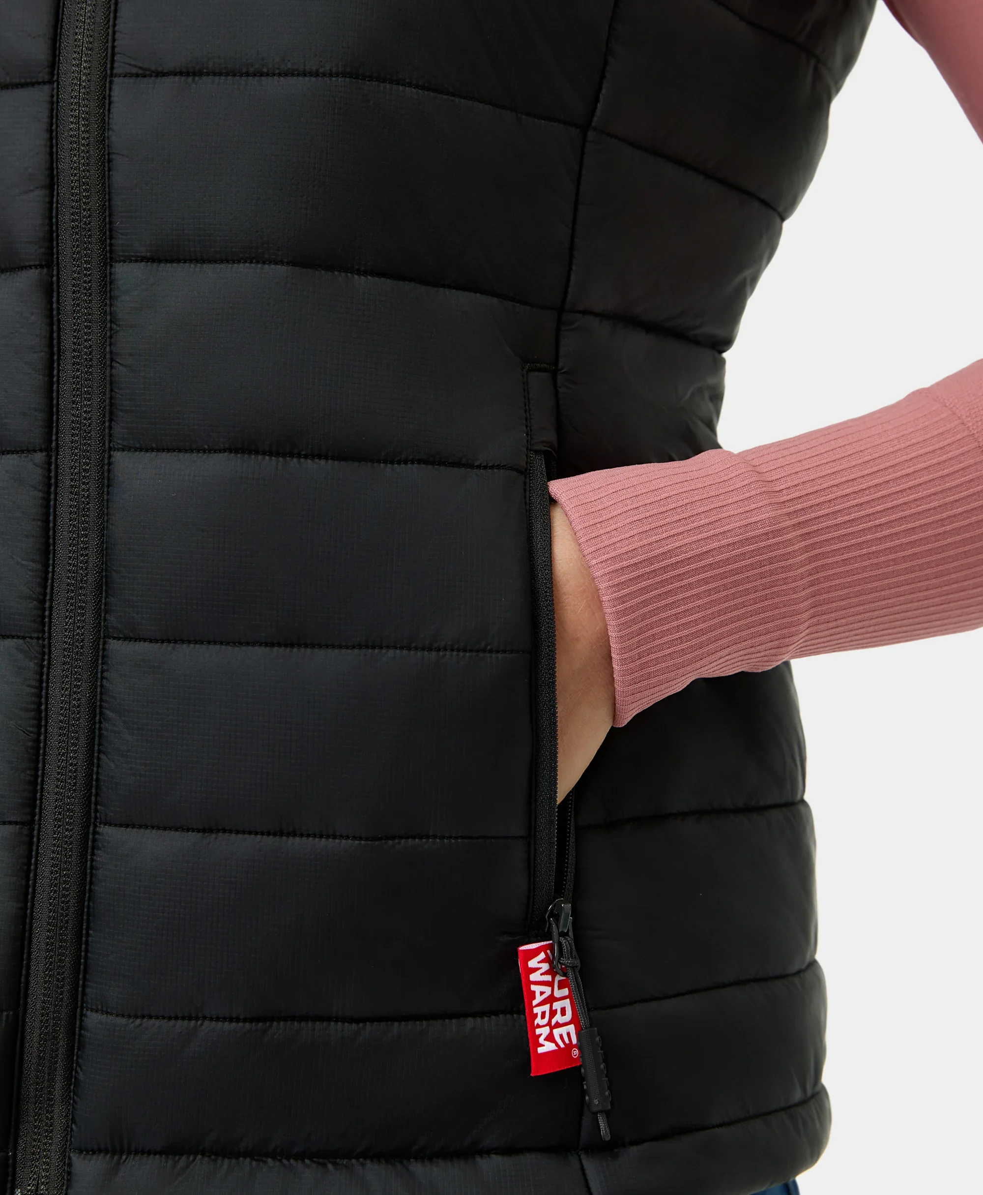SureWarm® Women's 7-Zone Dual-Control Classic Pro Heated Vest (Lower Back Heating) - Image 29